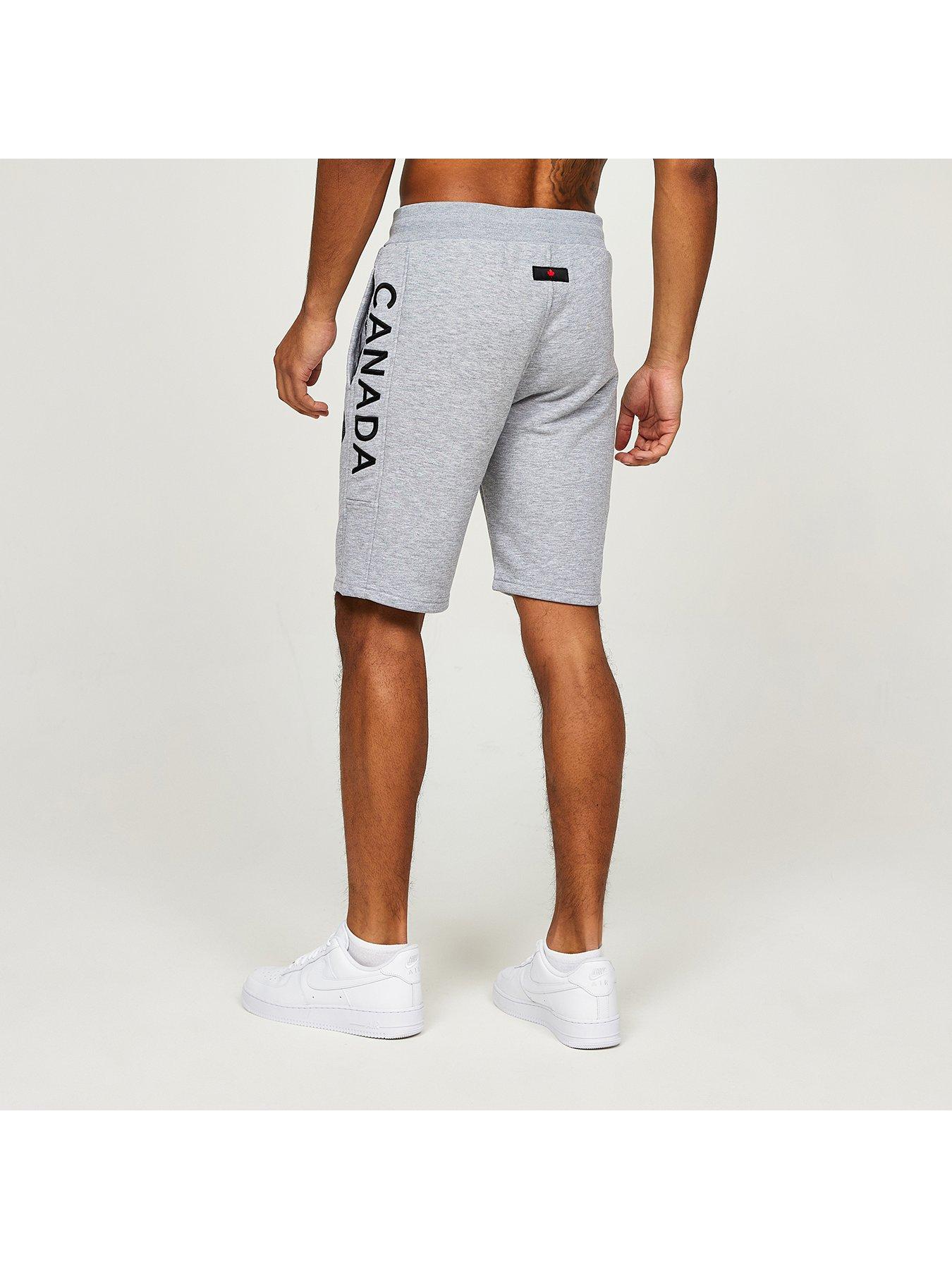 Image 2 of 6 of Zavetti Canada Botticini Reflective Sweat Shorts - Grey