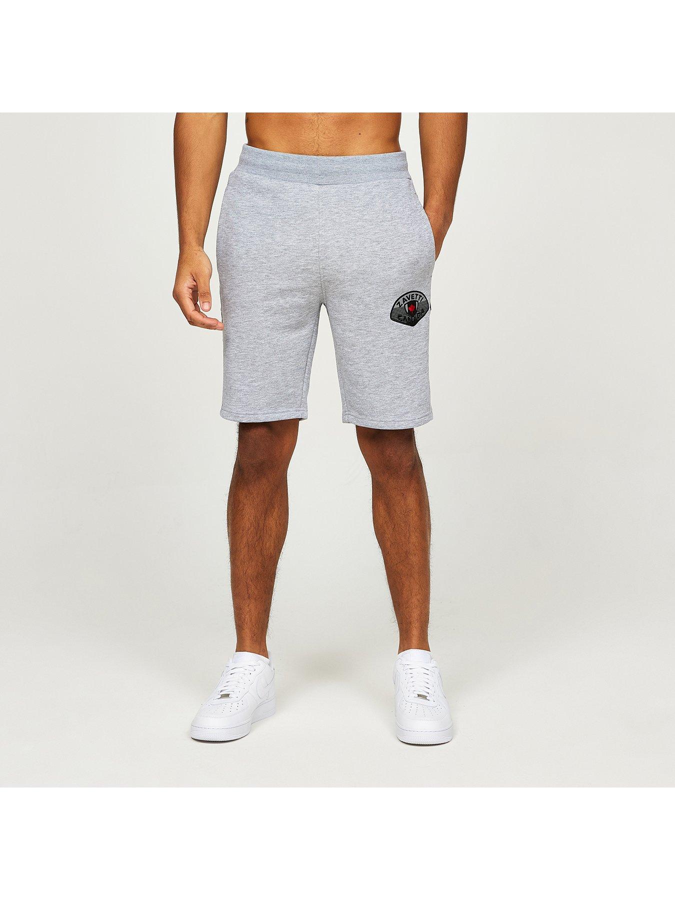 Image 4 of 6 of Zavetti Canada Botticini Reflective Sweat Shorts - Grey