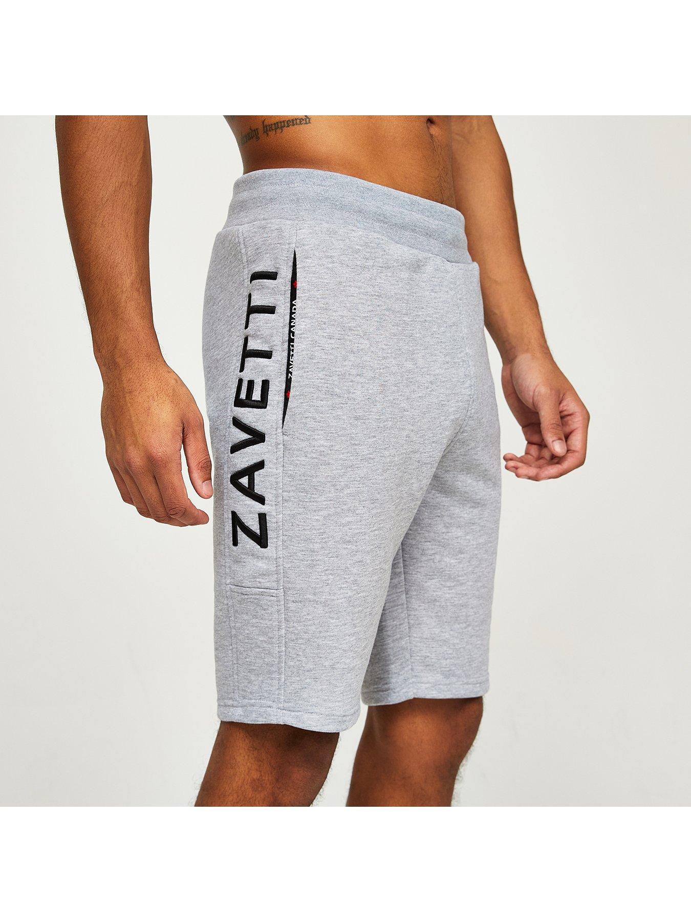 Image 5 of 6 of Zavetti Canada Botticini Reflective Sweat Shorts - Grey