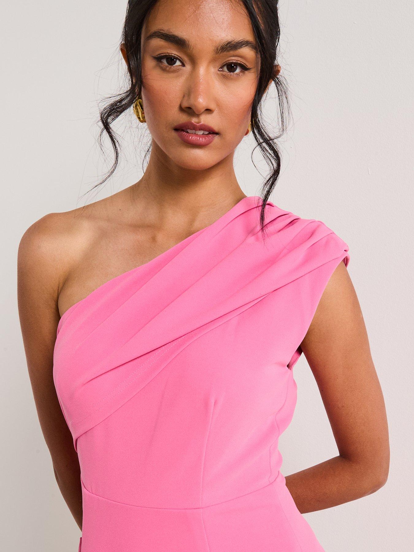 Image 5 of 6 of Elliatt Jamie Mini Bow Dress - Pink