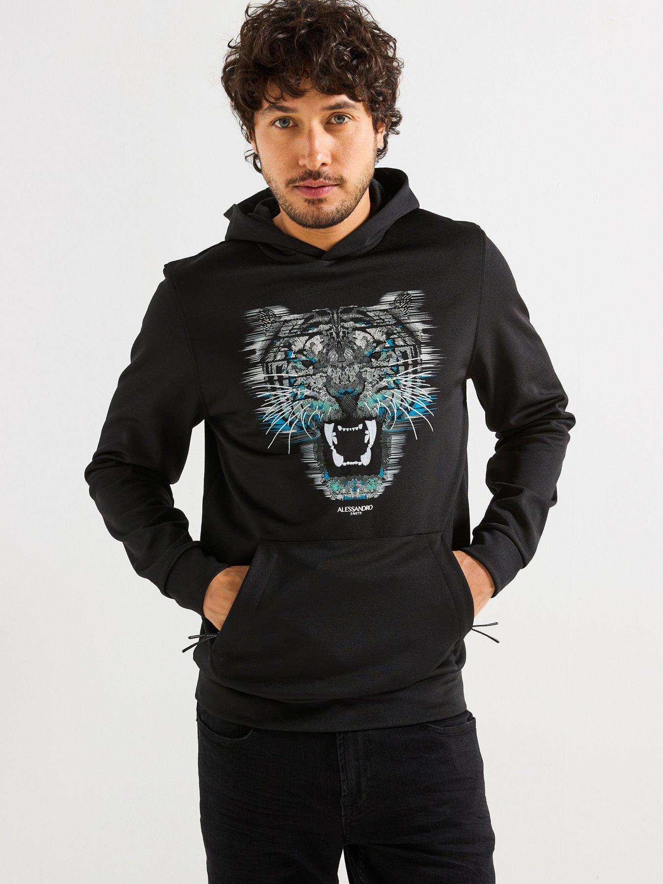 alessandro-zavetti-growler-dot-overhead-hoodie-blackfront