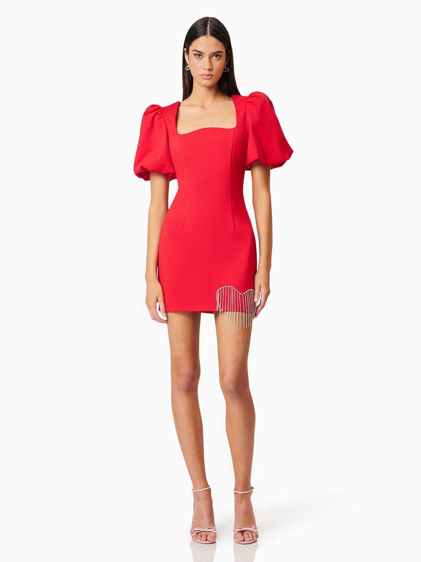 Image 1 of 5 of Elliatt Cherie Mini Dress - Multi