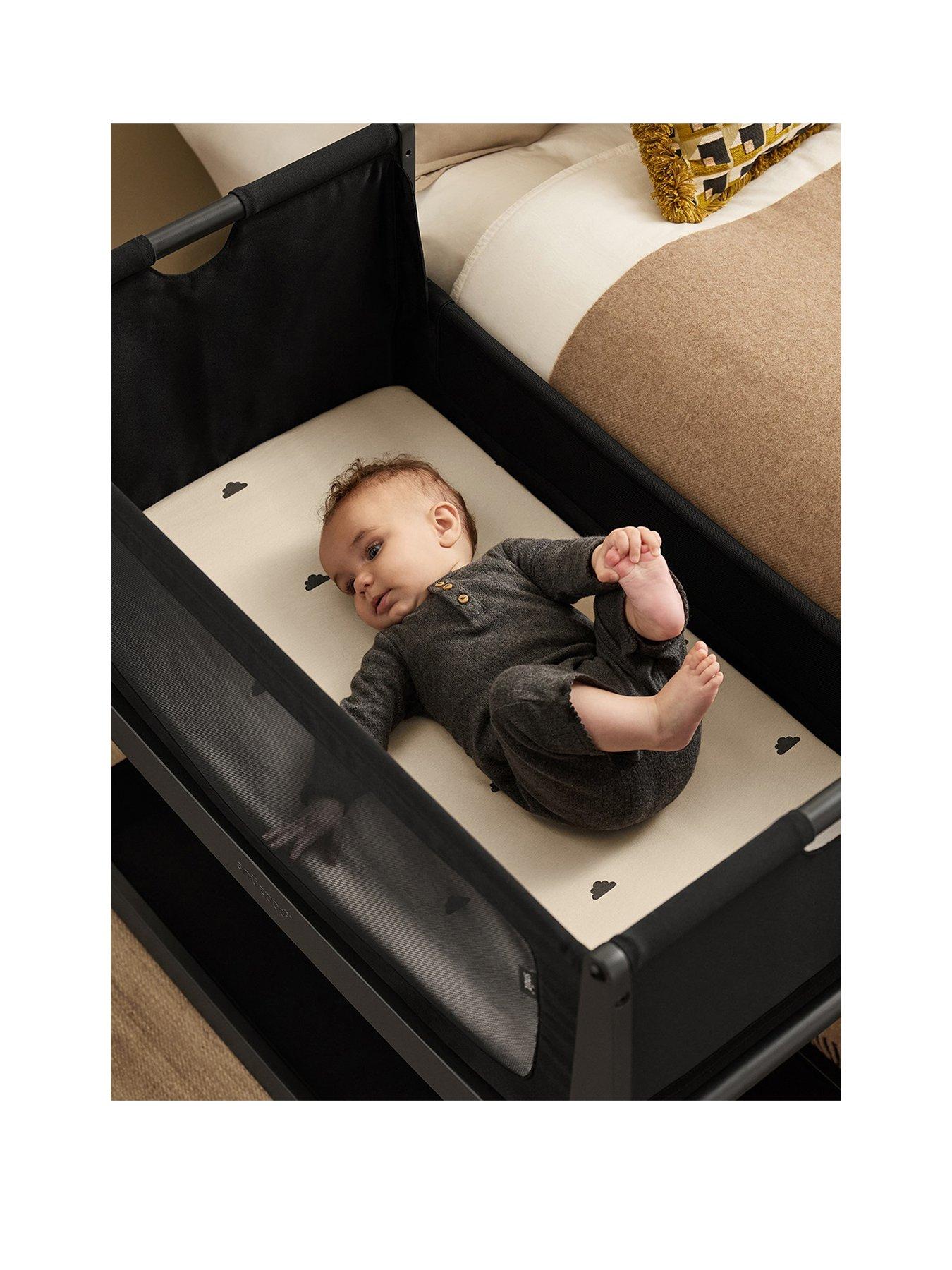 Image 2 of 3 of Snuz Sn&uuml;z Twin Pack Crib Sheets - Sand/Cloud