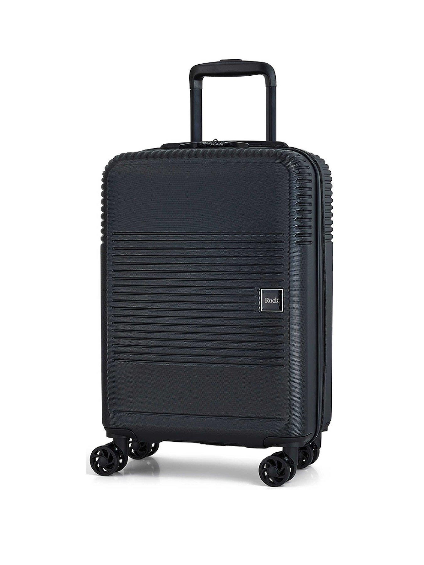 Rock Luggage Lincoln Black Cabin Case