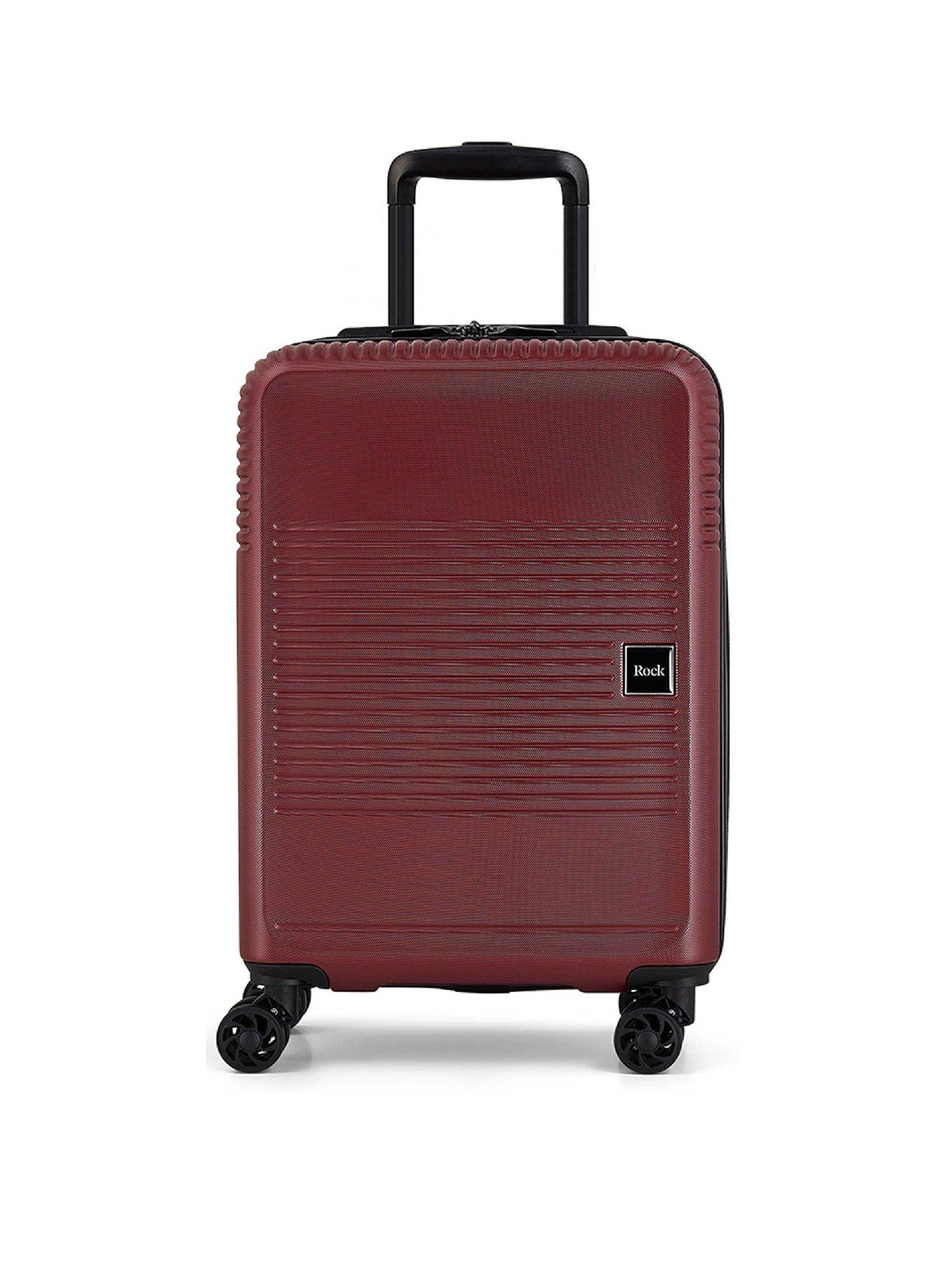Image 2 of 4 of Rock Luggage Lincoln Burgundy Cabin Case