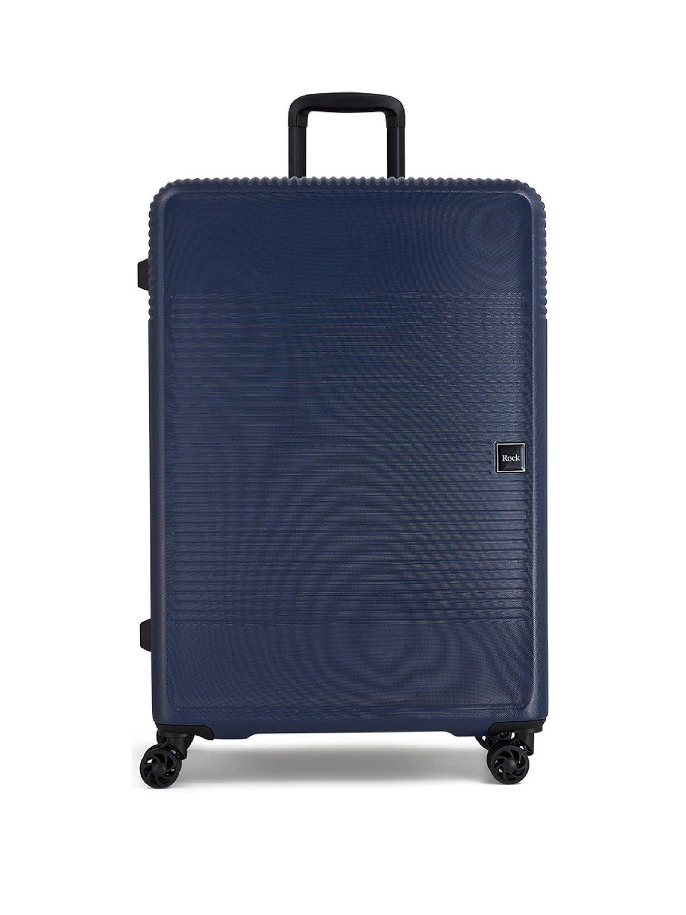 Image 2 of 4 of Rock Luggage Lincoln Navy Large Suitcase
