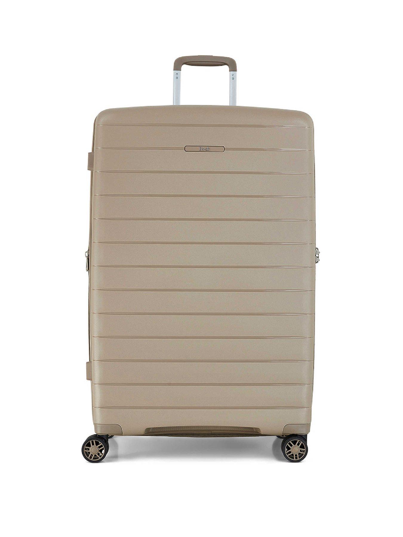 Image 2 of 6 of Rock Luggage Palma&nbsp;Large Suitcase - Champagne&nbsp;