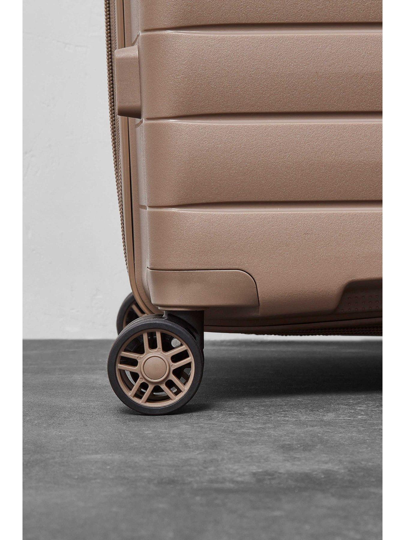 Image 3 of 6 of Rock Luggage Palma&nbsp;Large Suitcase - Champagne&nbsp;