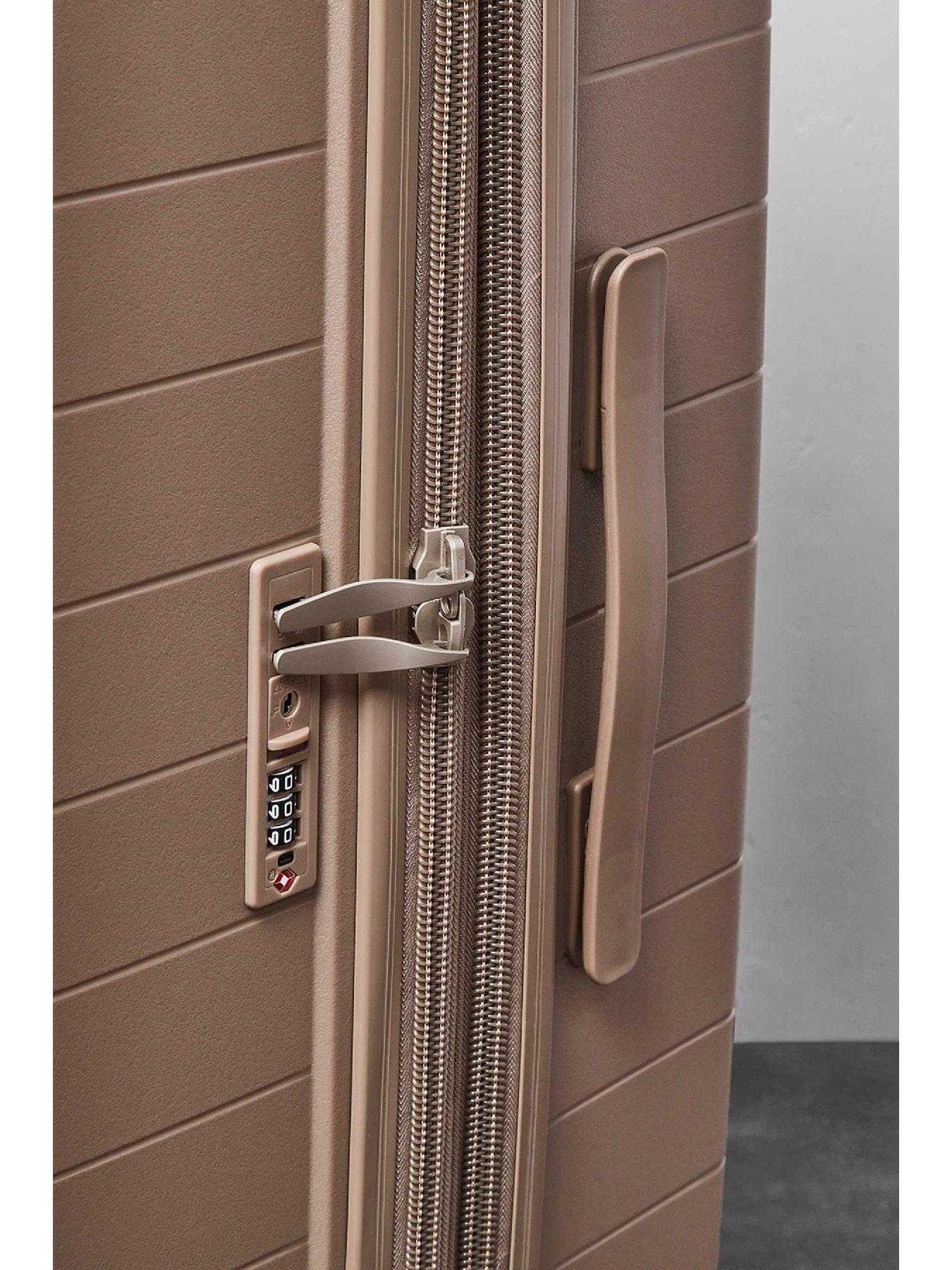 Image 6 of 6 of Rock Luggage Palma&nbsp;Large Suitcase - Champagne&nbsp;