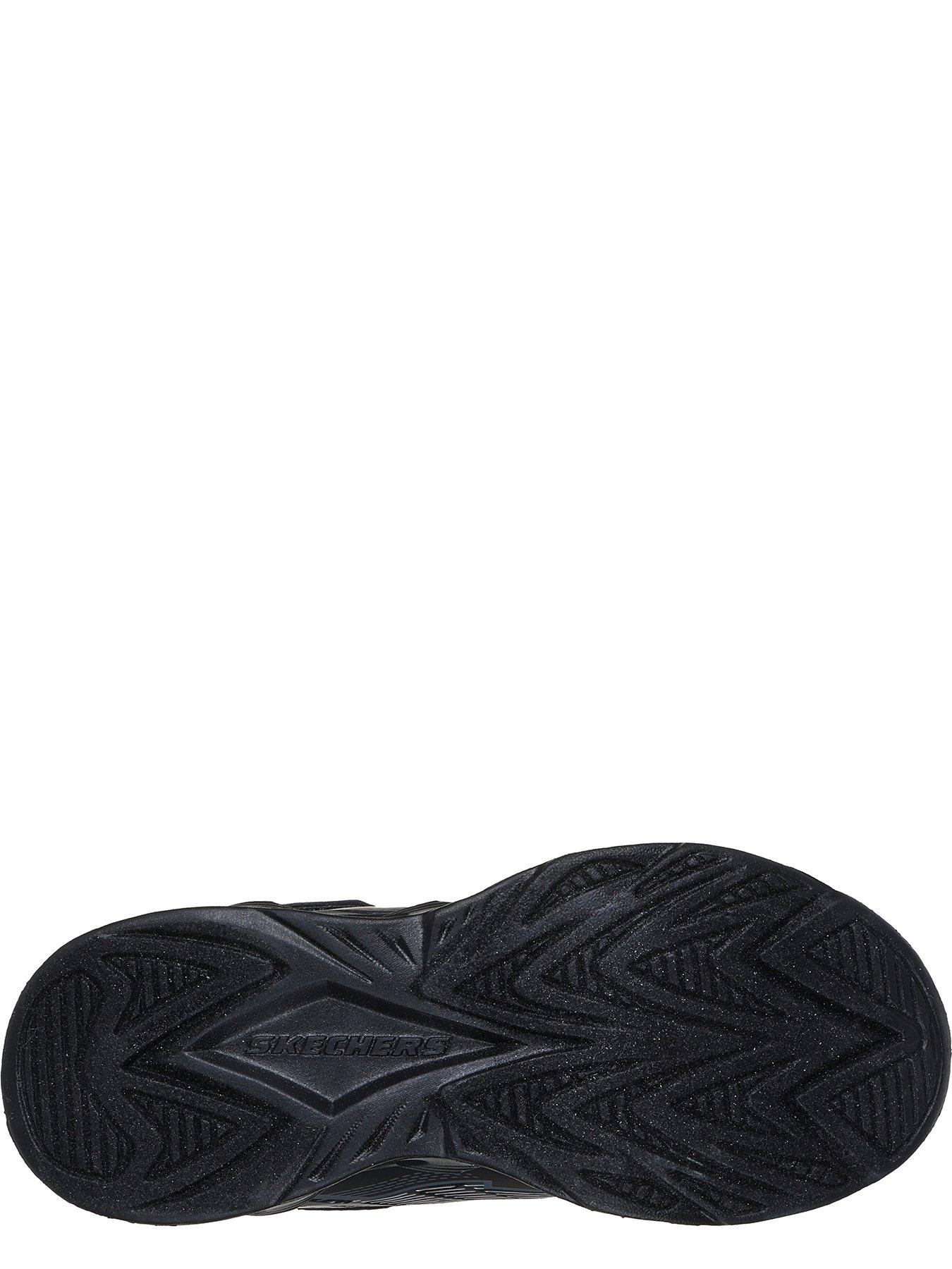 Image 4 of 5 of Skechers Lighted Gore &amp; Strap Sneaker with 3D Printed Upper - Grey