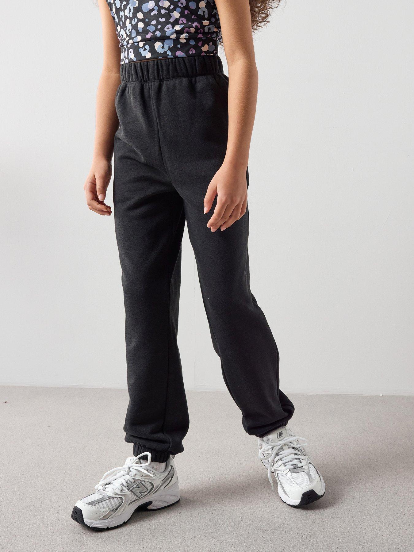 Image 1 of 7 of The Very Collection Girls Joggers - Black