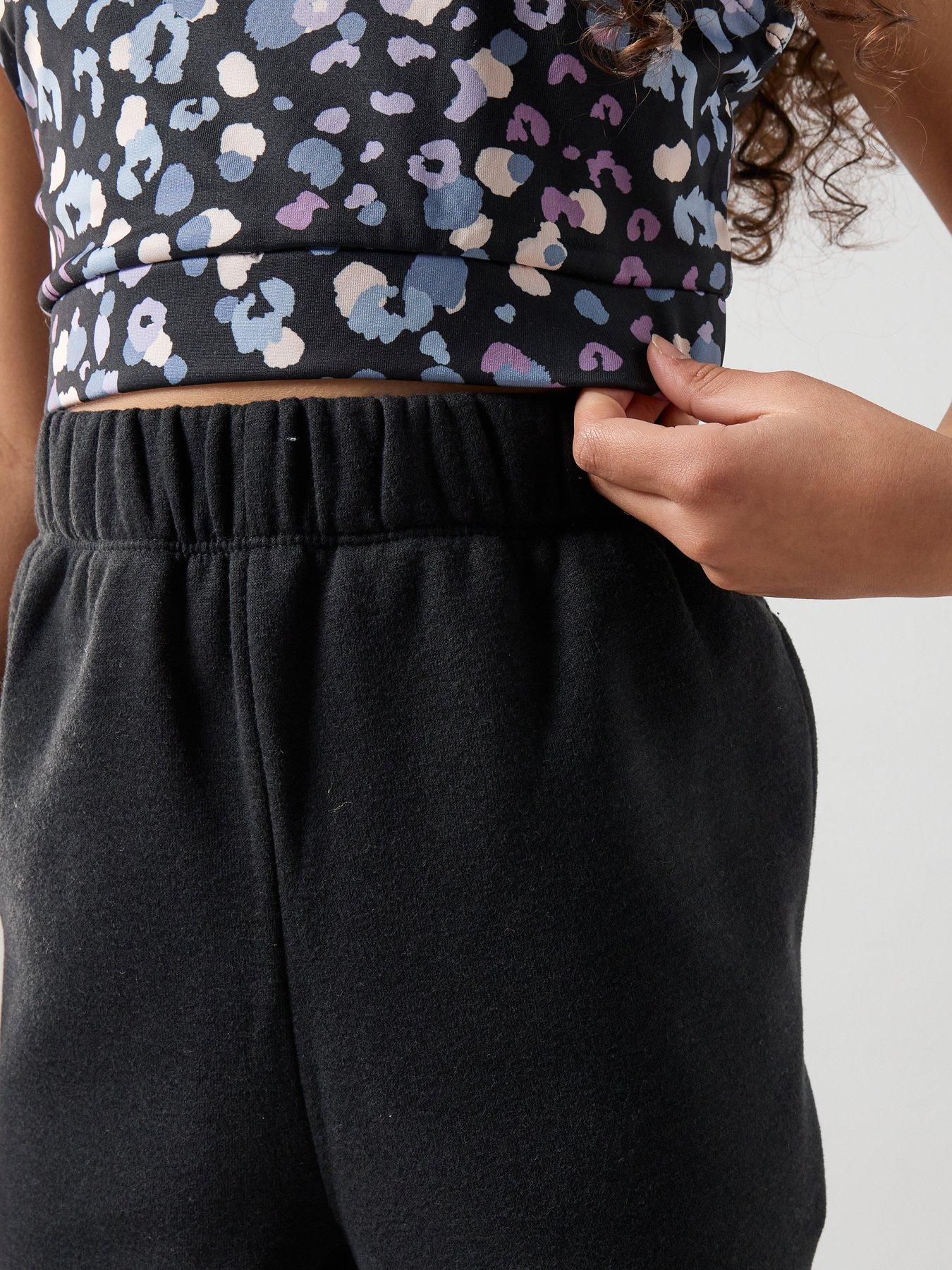 Image 4 of 7 of The Very Collection Girls Joggers - Black