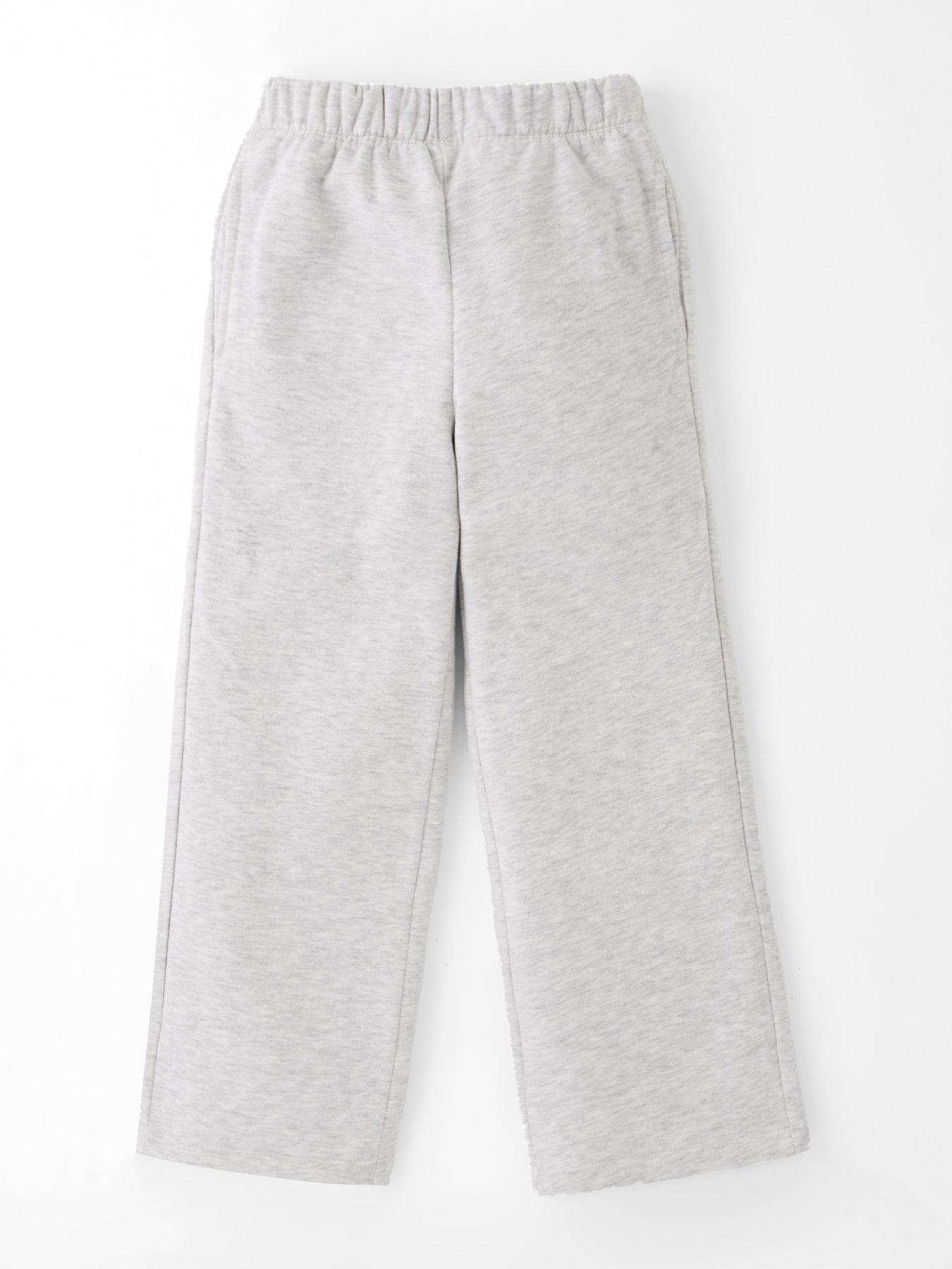 V by Very Wide Leg Joggers - Grey