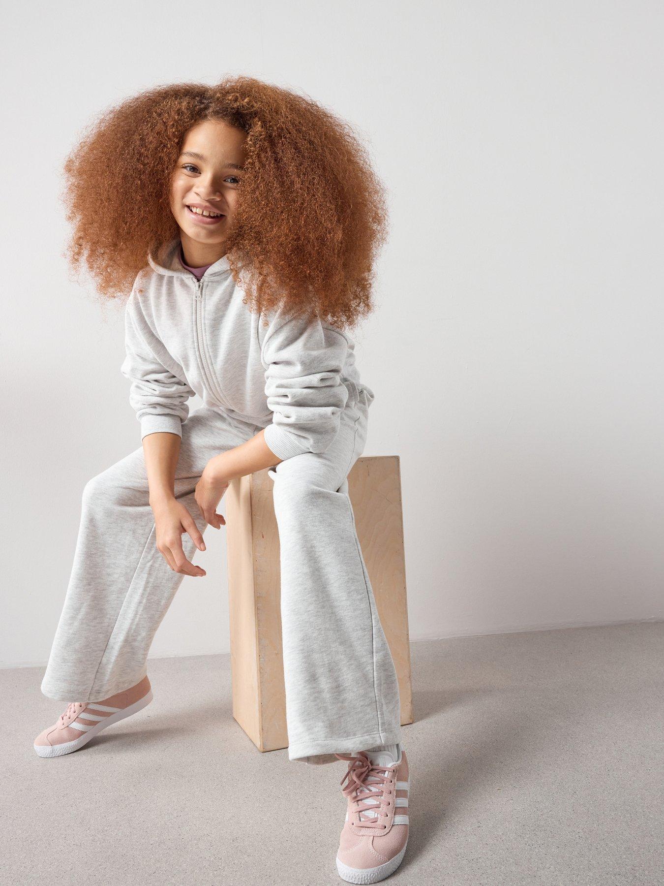 Image 4 of 6 of The Very Collection Wide Leg Joggers - Grey