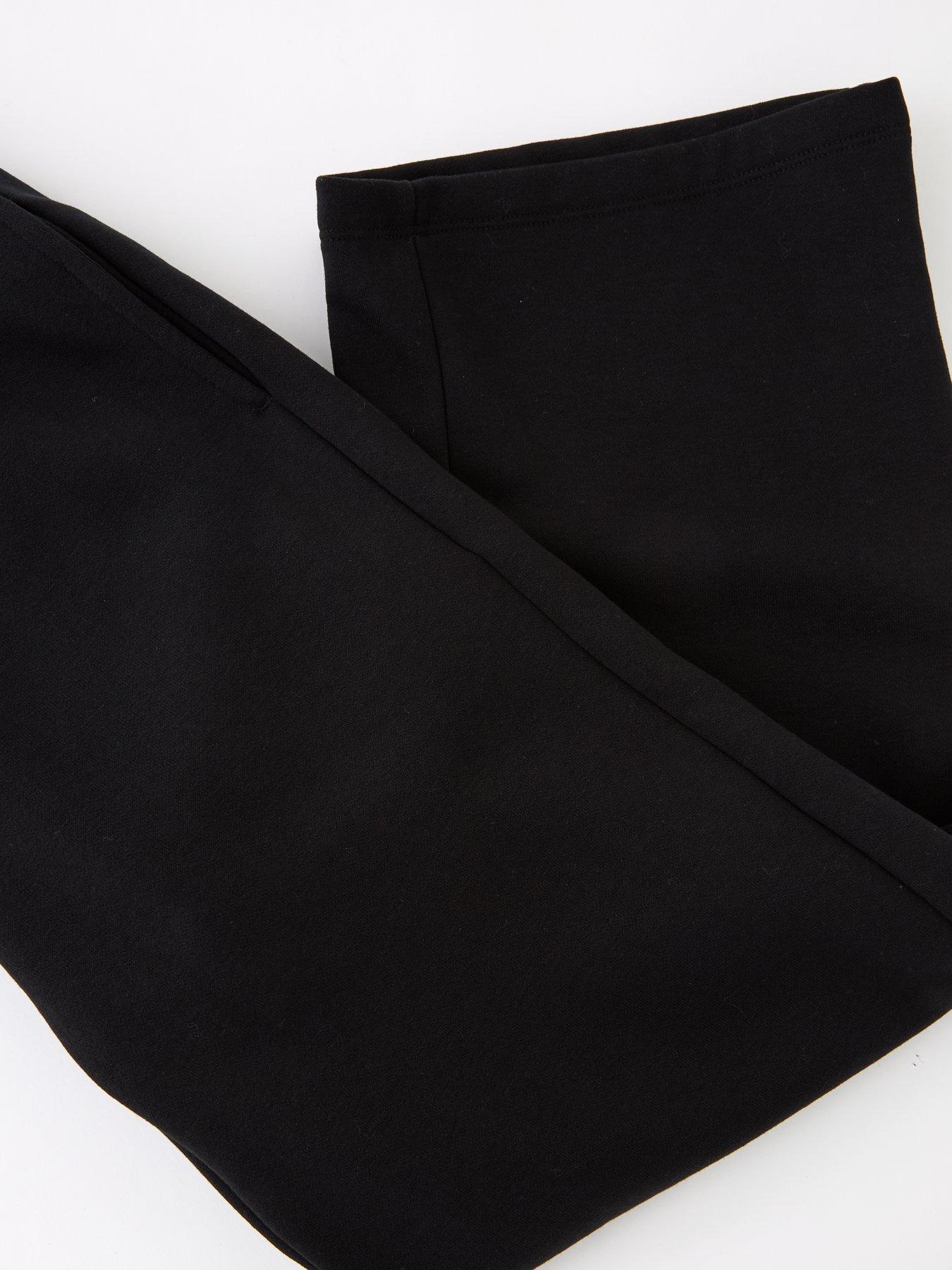 Image 4 of 4 of V by Very Wide Leg Joggers - Black