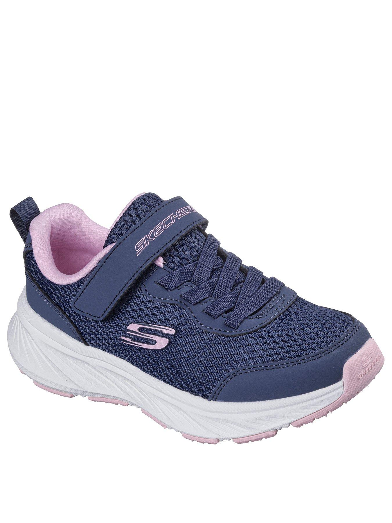 skechers-gore-and-strap-mesh-sneaker-with-bottom-plate-navystillFront