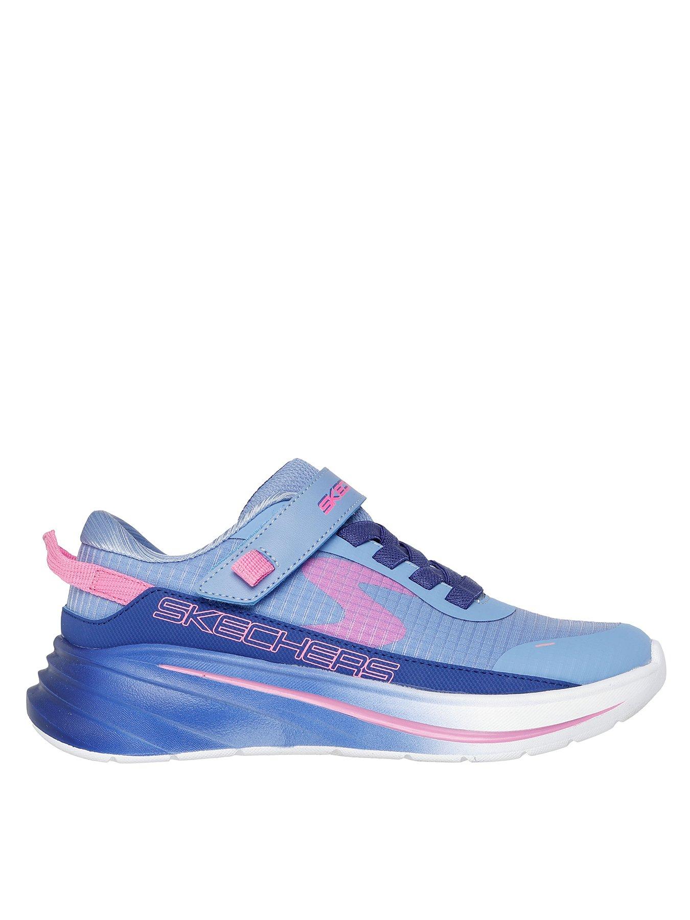 Skechers Gore And Strap Sneaker W/ Mono Mesh W/ Midsole Paint W/ Swan S