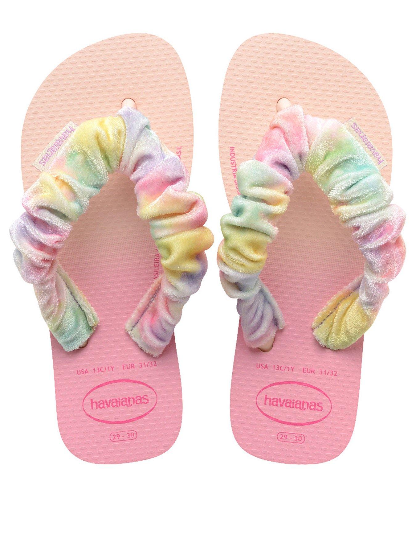Image 1 of 5 of Havaianas Kids Fluffy Flip-flop - Pink