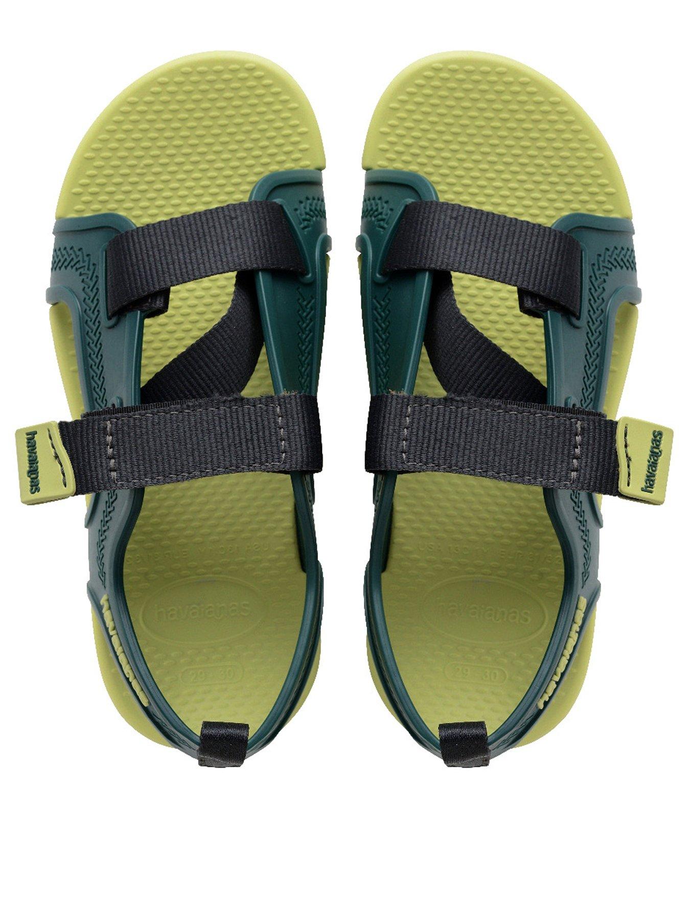 Image 1 of 5 of Havaianas Kids Play Active Sandals - Green