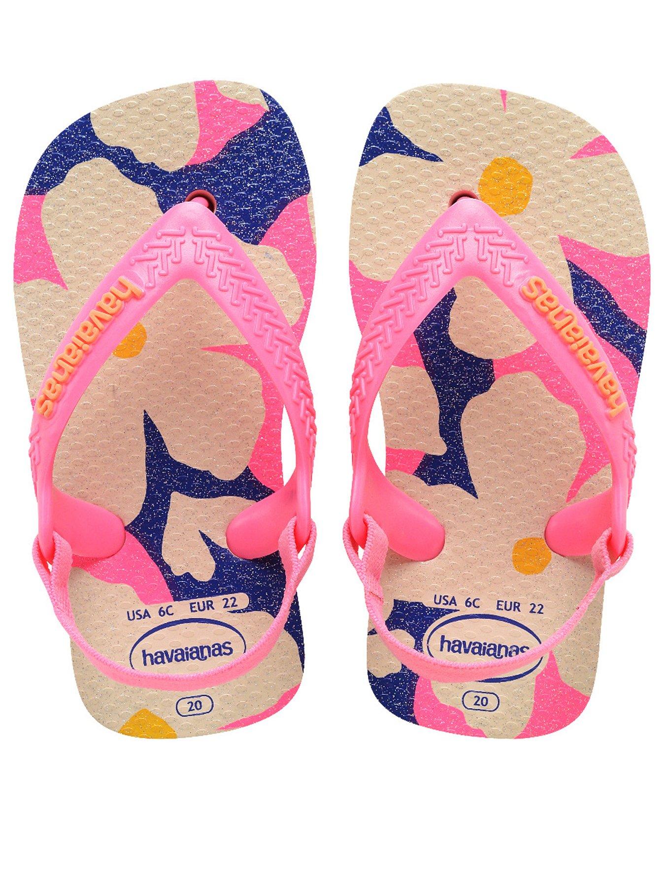 Image 1 of 4 of Havaianas Baby Mini Me Flip Flops - Pink