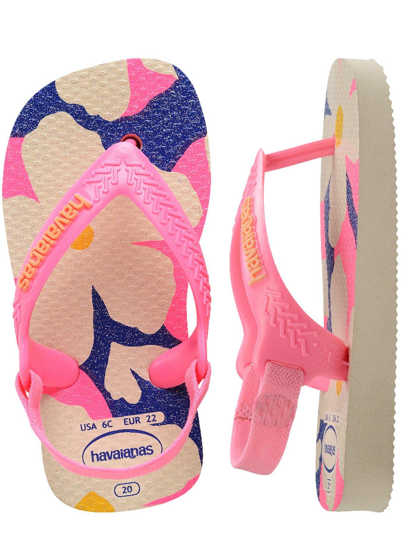 Image 4 of 4 of Havaianas Baby Mini Me Flip Flops - Pink