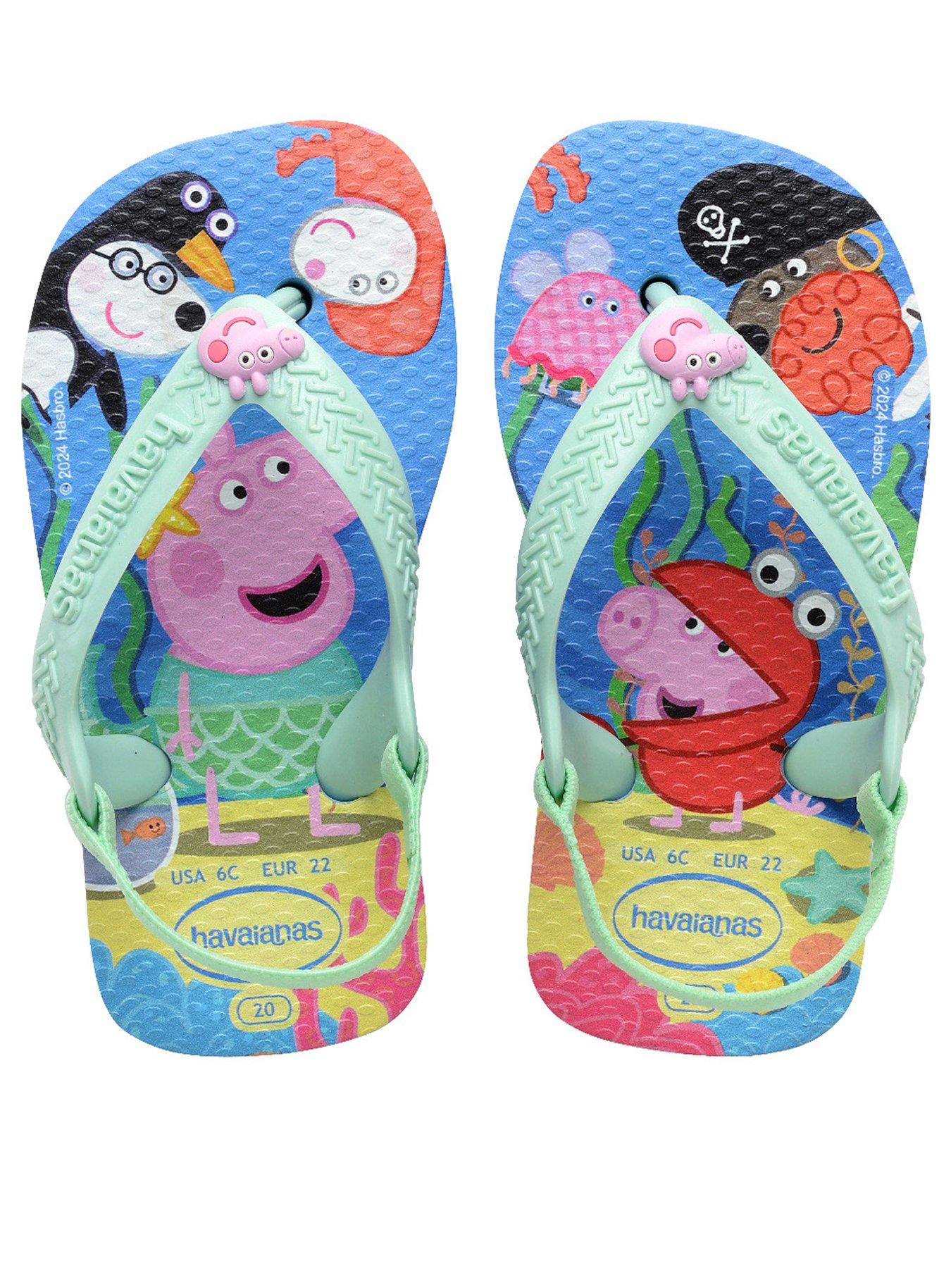 Havaianas Baby Peppa Pig Flip Flop - Blue