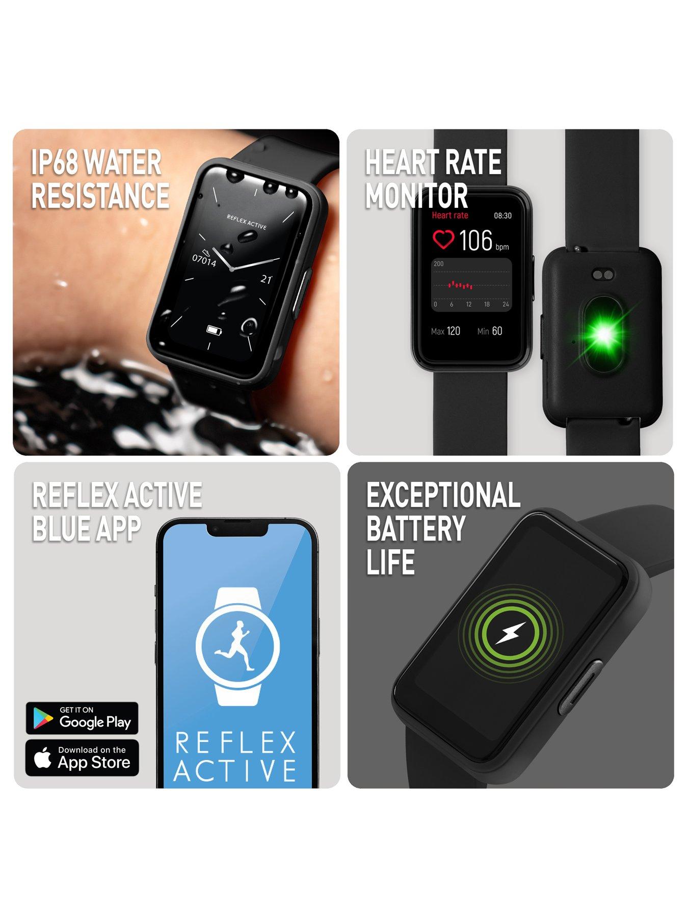 Image 2 of 6 of Reflex Active Reflex Active Series 49 Black Strap Smart Calling Watch