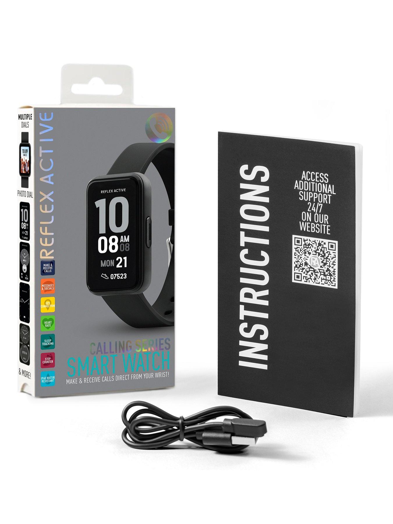 Image 5 of 6 of Reflex Active Reflex Active Series 49 Black Strap Smart Calling Watch