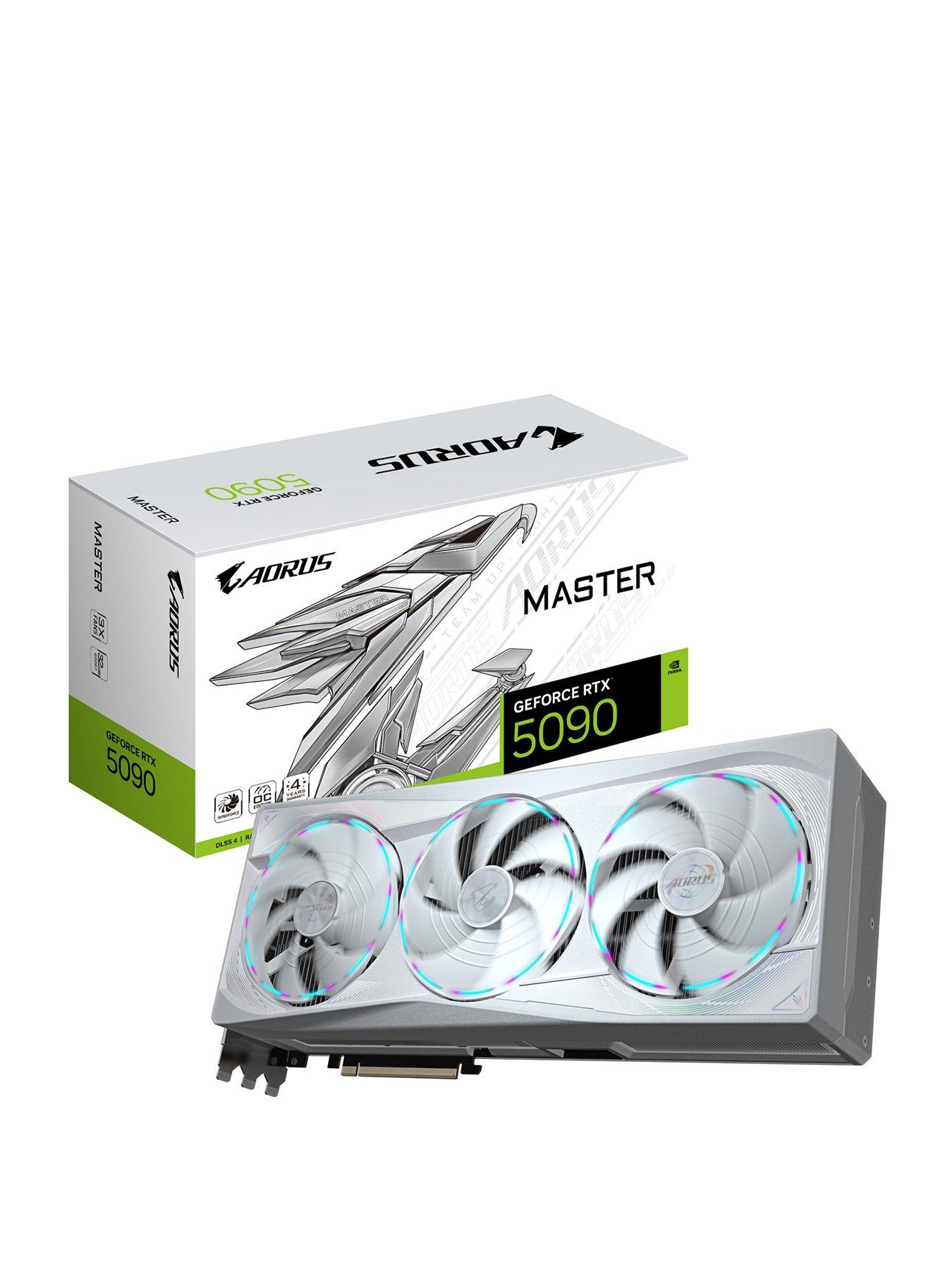 undefined Aorus GeForce RTX 5090 Master Ice 32GB Graphics Card