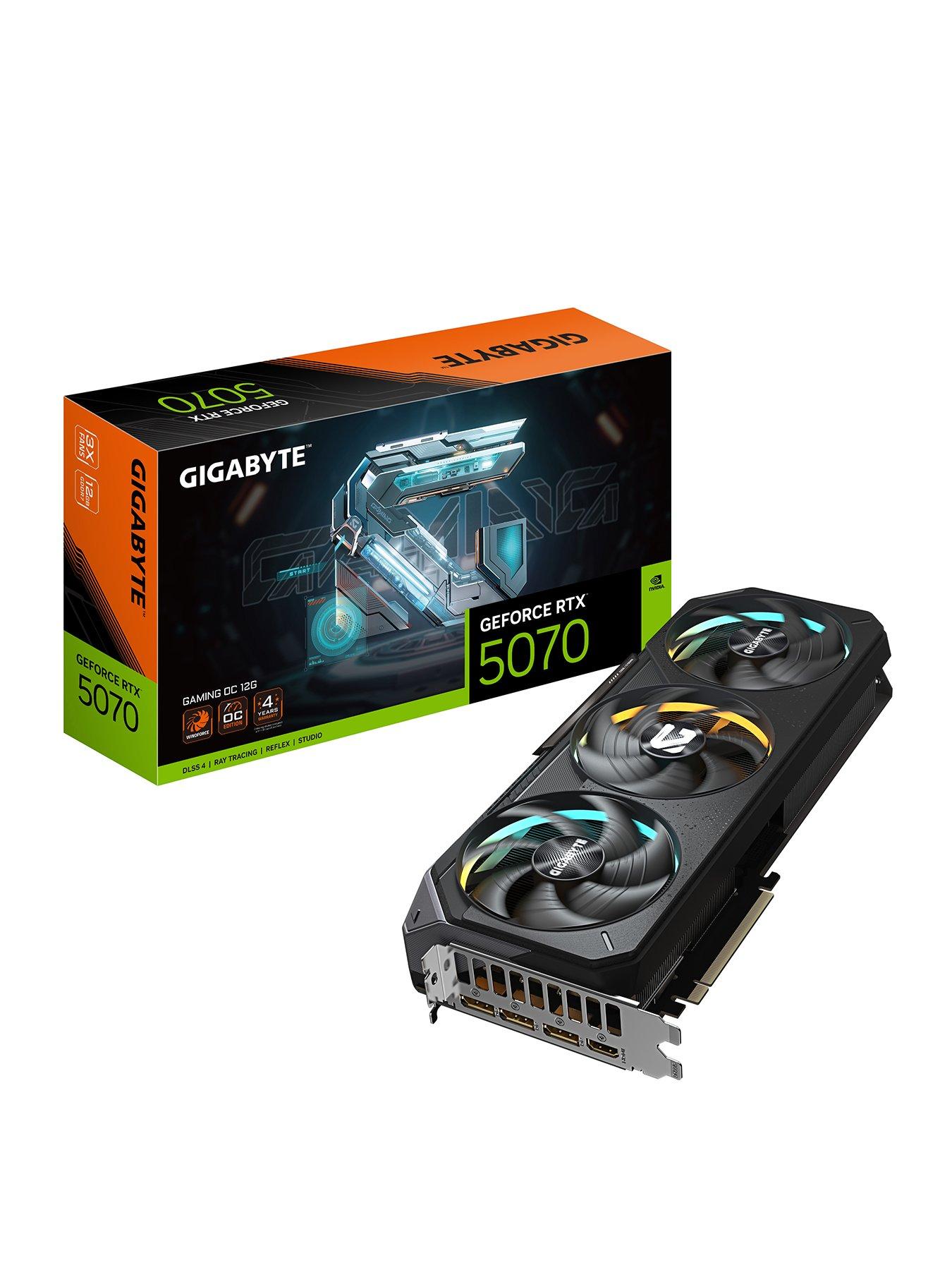 Image 1 of 7 of GIGABYTE GeForce RTX 5070 GAMING Overclocked 12GB Graphics Card