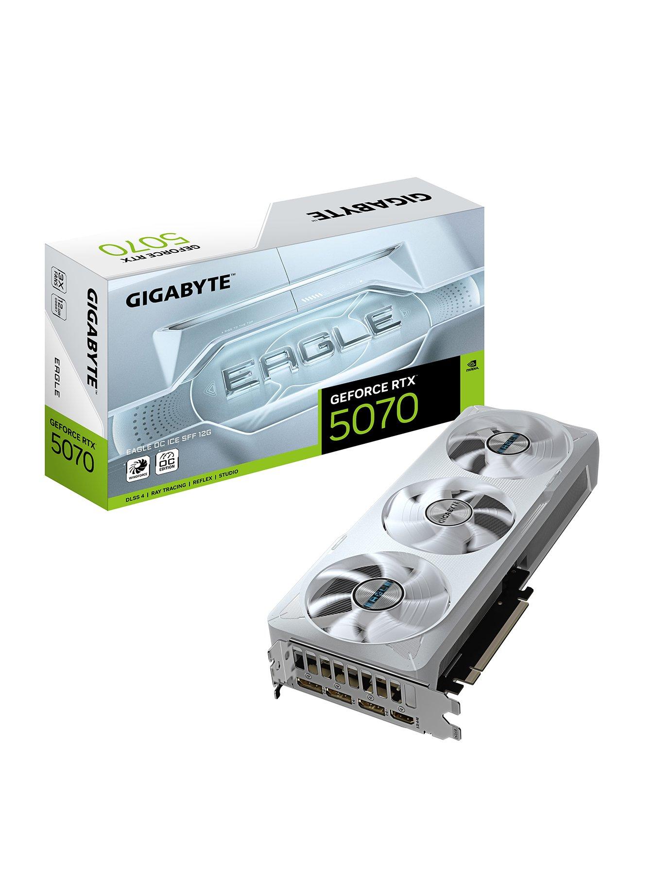 Image 1 of 7 of GIGABYTE GeForce RTX 5070 EAGLE Overclocked ICE 12GB Graphics Card
