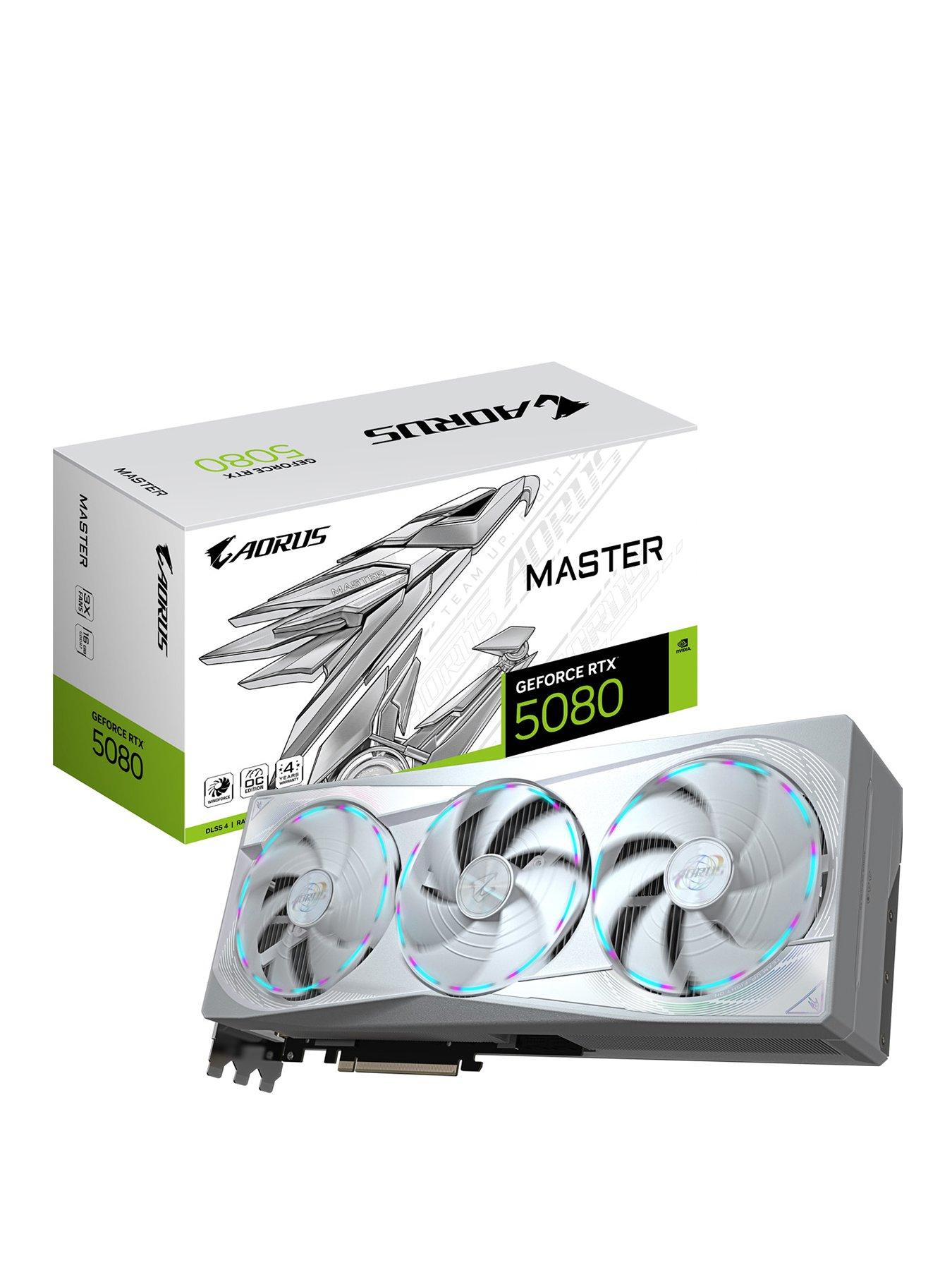 GIGABYTE Aorus GeForce RTX 5080 Master Ice 16GB Graphics Card