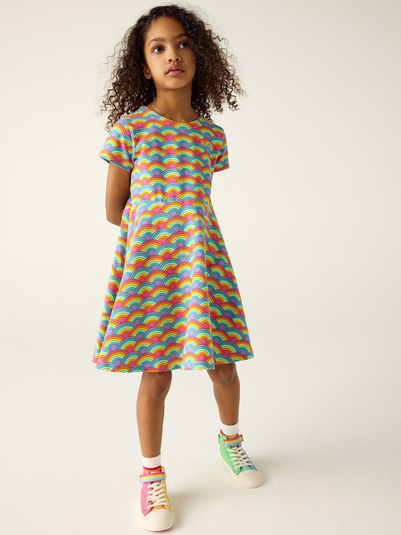 little-bird-rainbow-skater-dress-multi