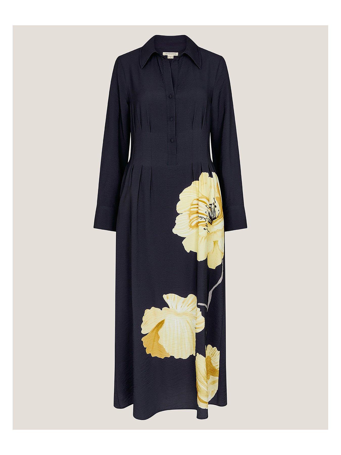 monsoon-fearne-flower-dress-navyback