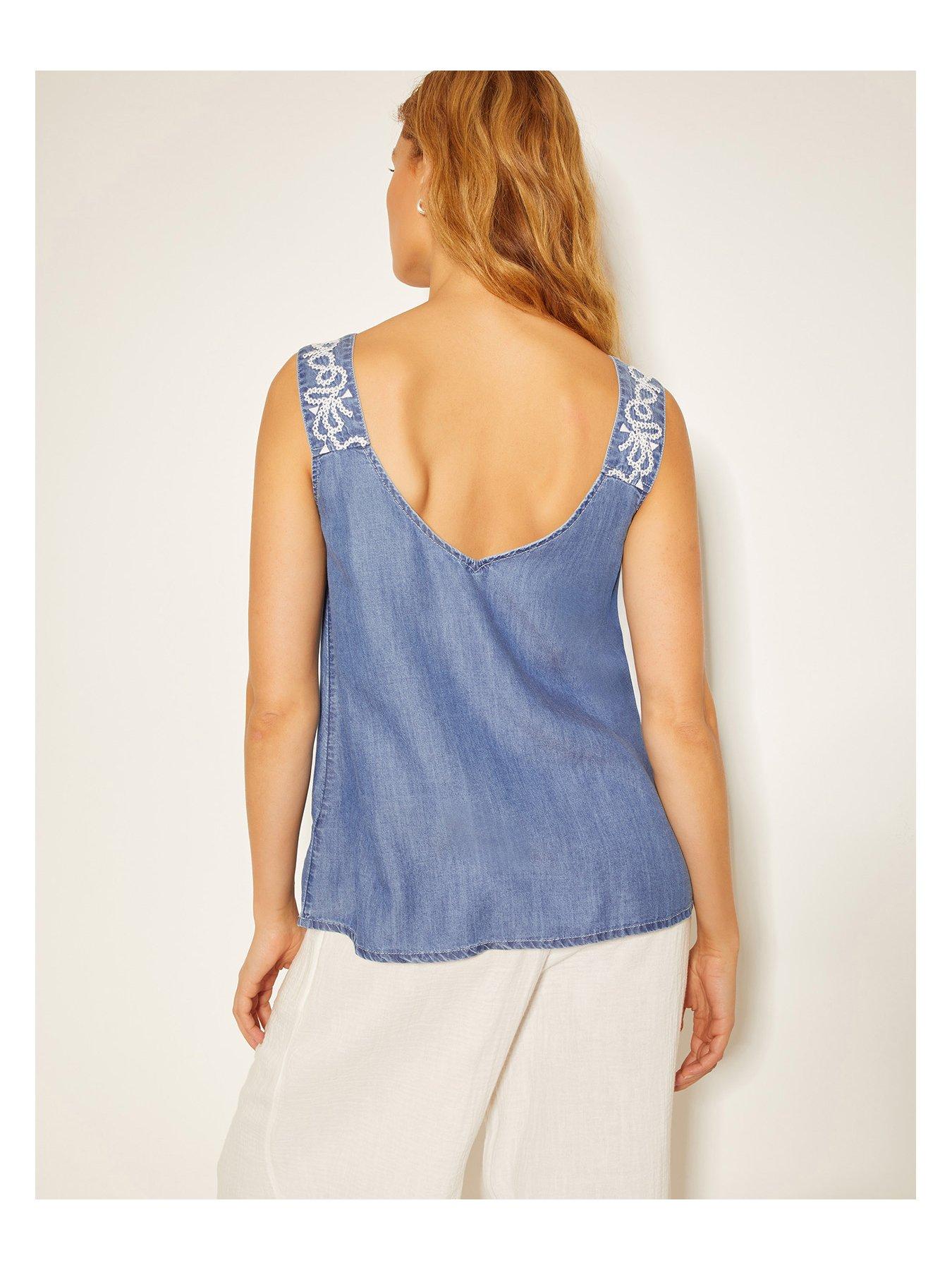 monsoon-isolde-lyocell-cami-blue-denimstillFront
