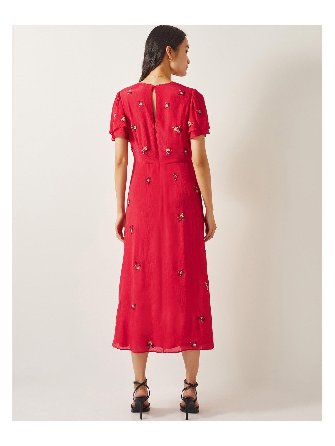 monsoon-gia-embellished-tea-dress-redstillFront
