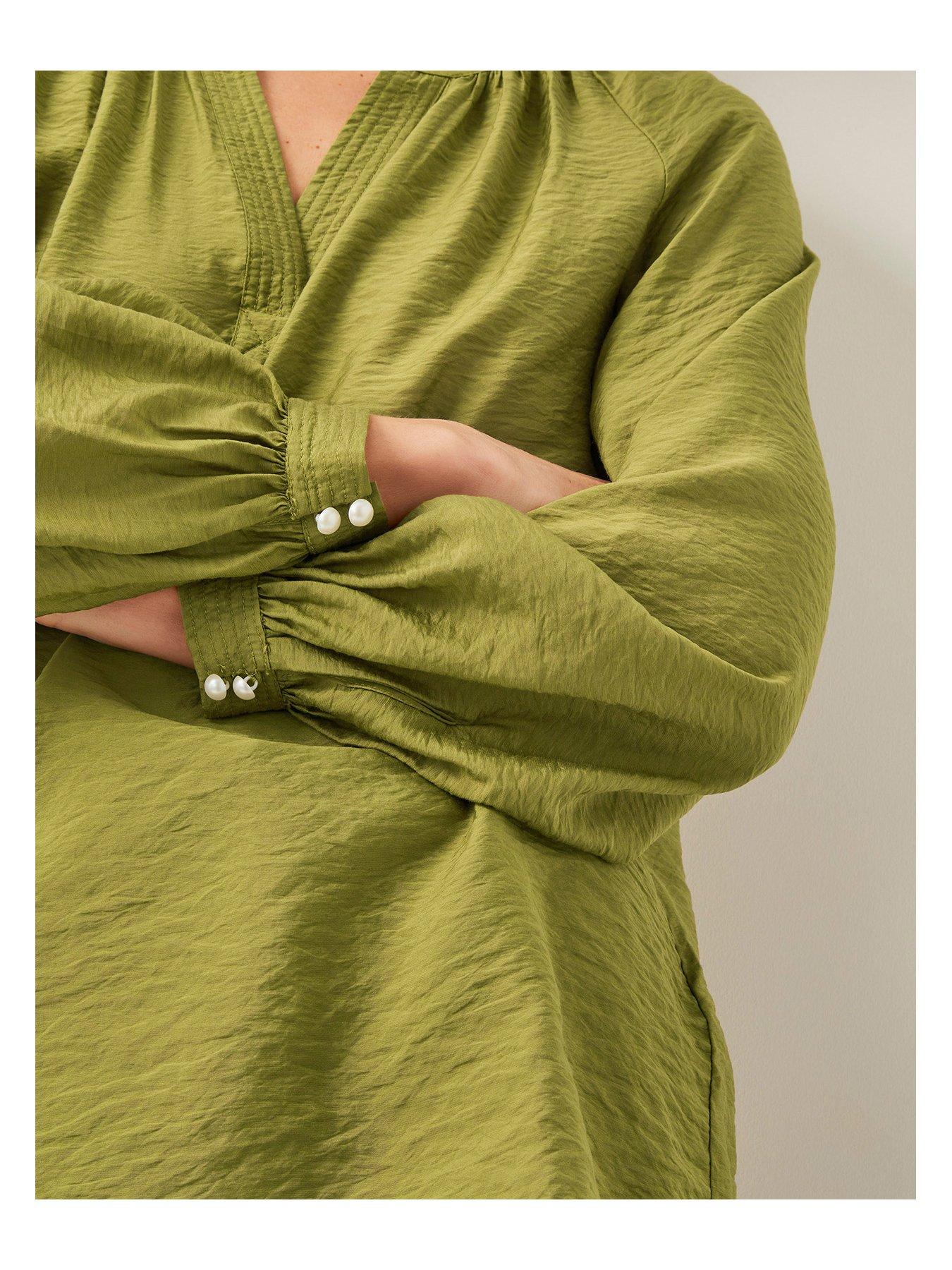 monsoon-aya-blouse-greendetail