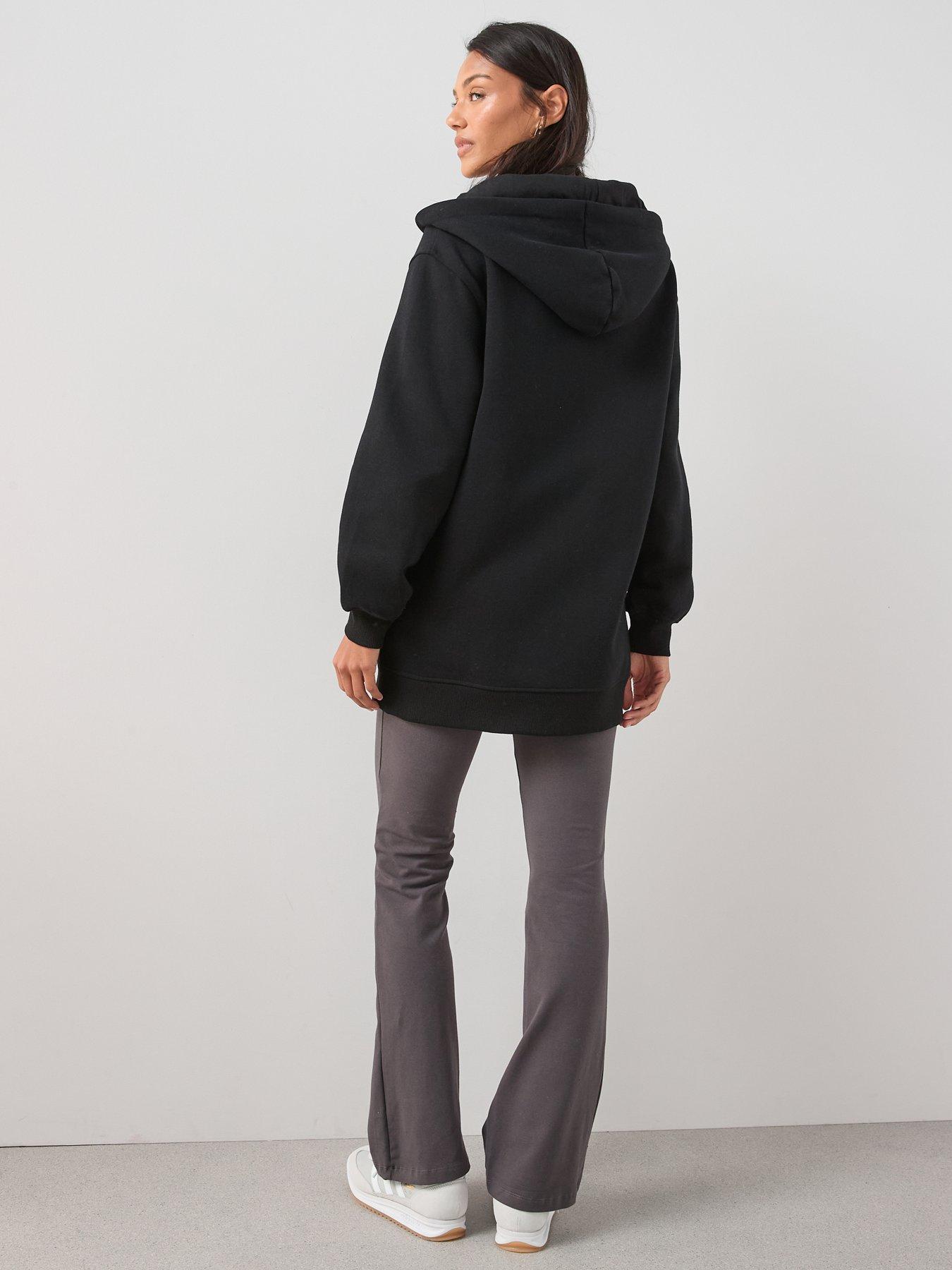 the-very-collection-zip-up-relaxed-hoodie-blackstillFront