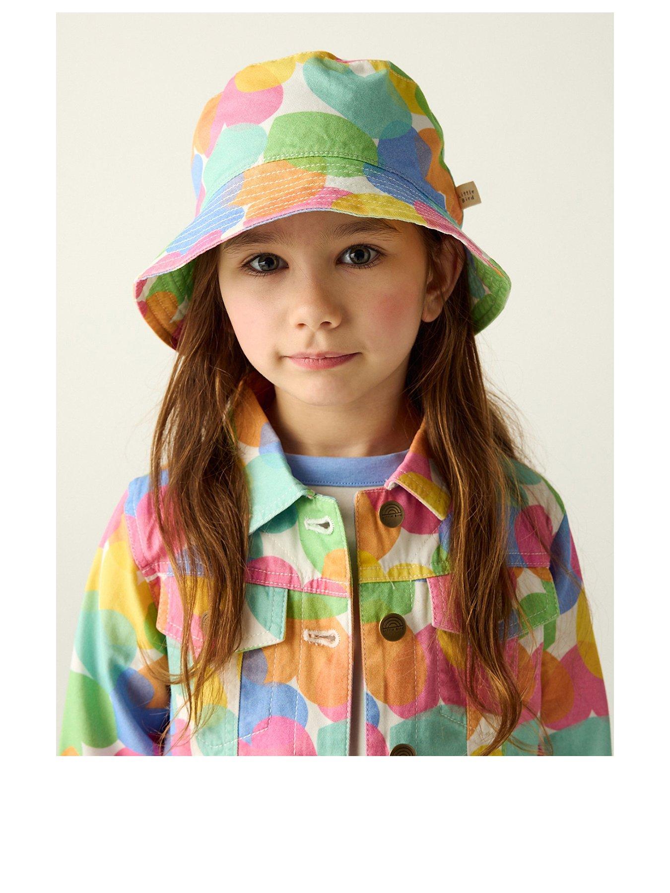undefined Heart Confetti Bucket Hat - Multi