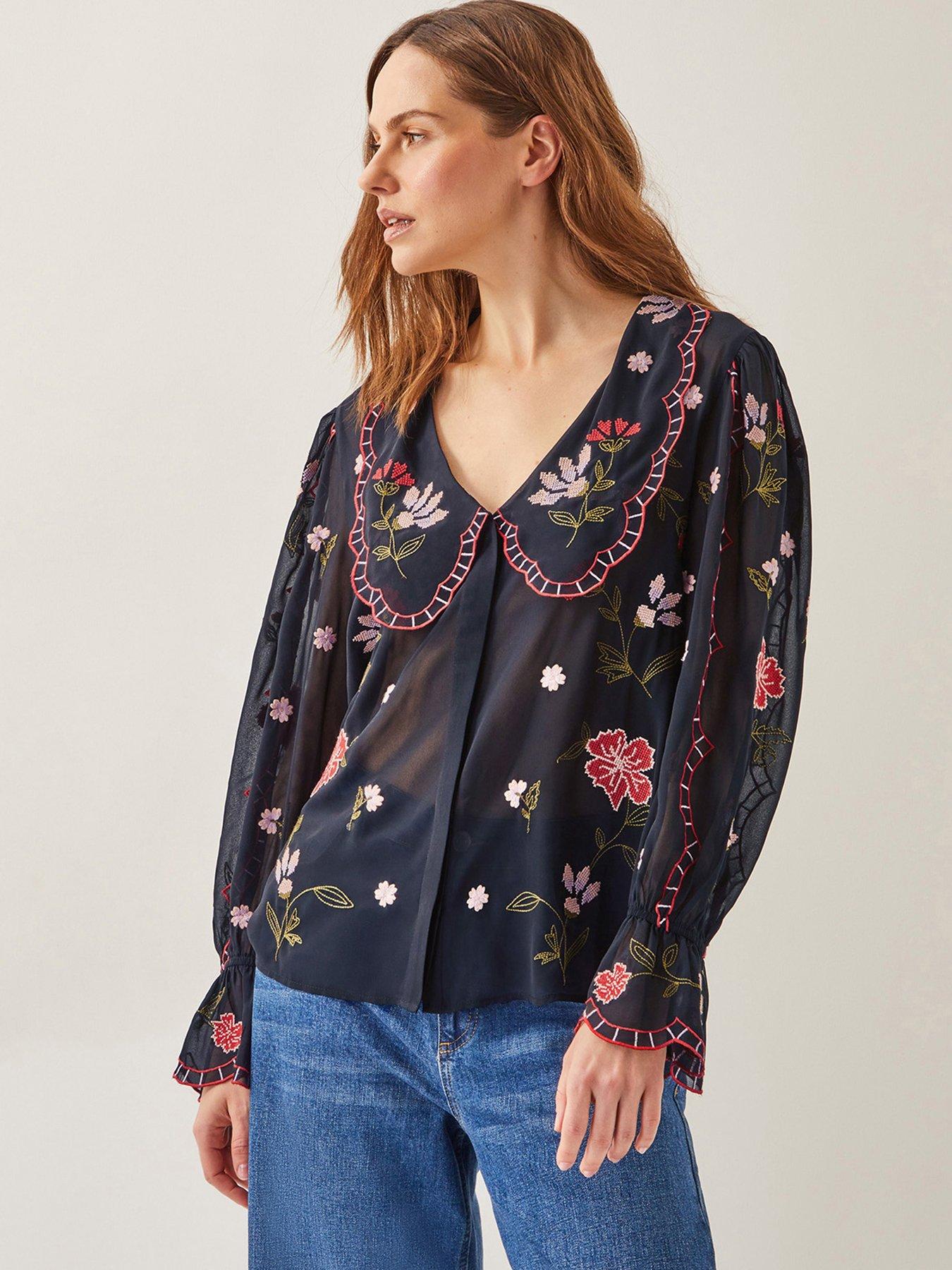 monsoon-laila-embellished-blouse-blackfront