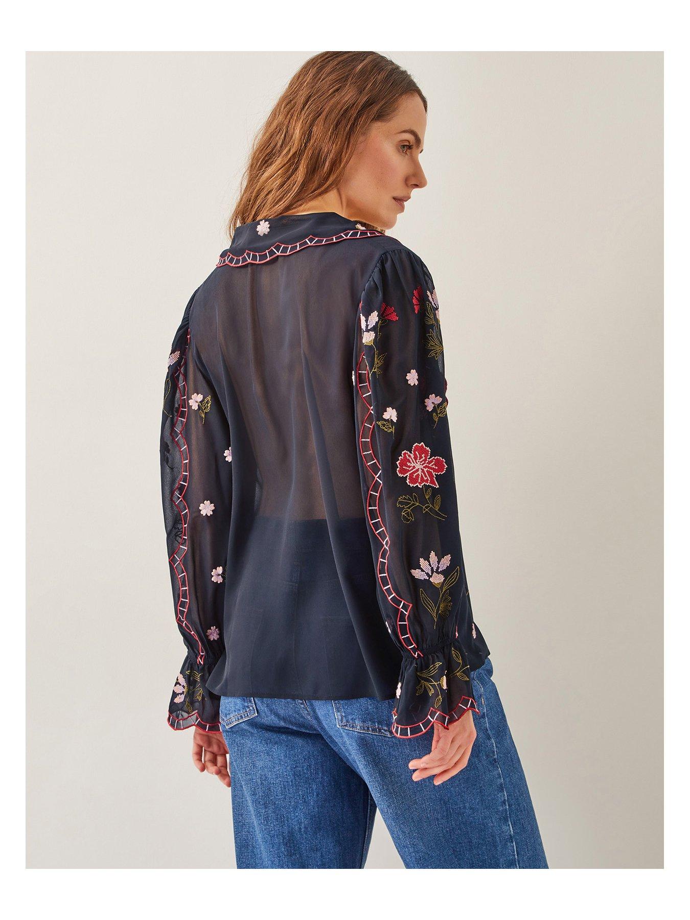 monsoon-laila-embellished-blouse-blackstillFront