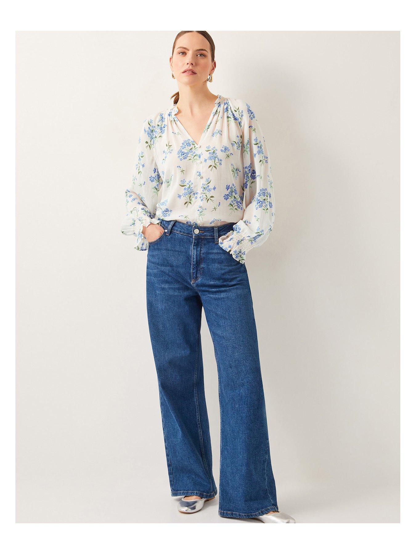 monsoon-sarah-sheer-floral-blouse-creamoutfit