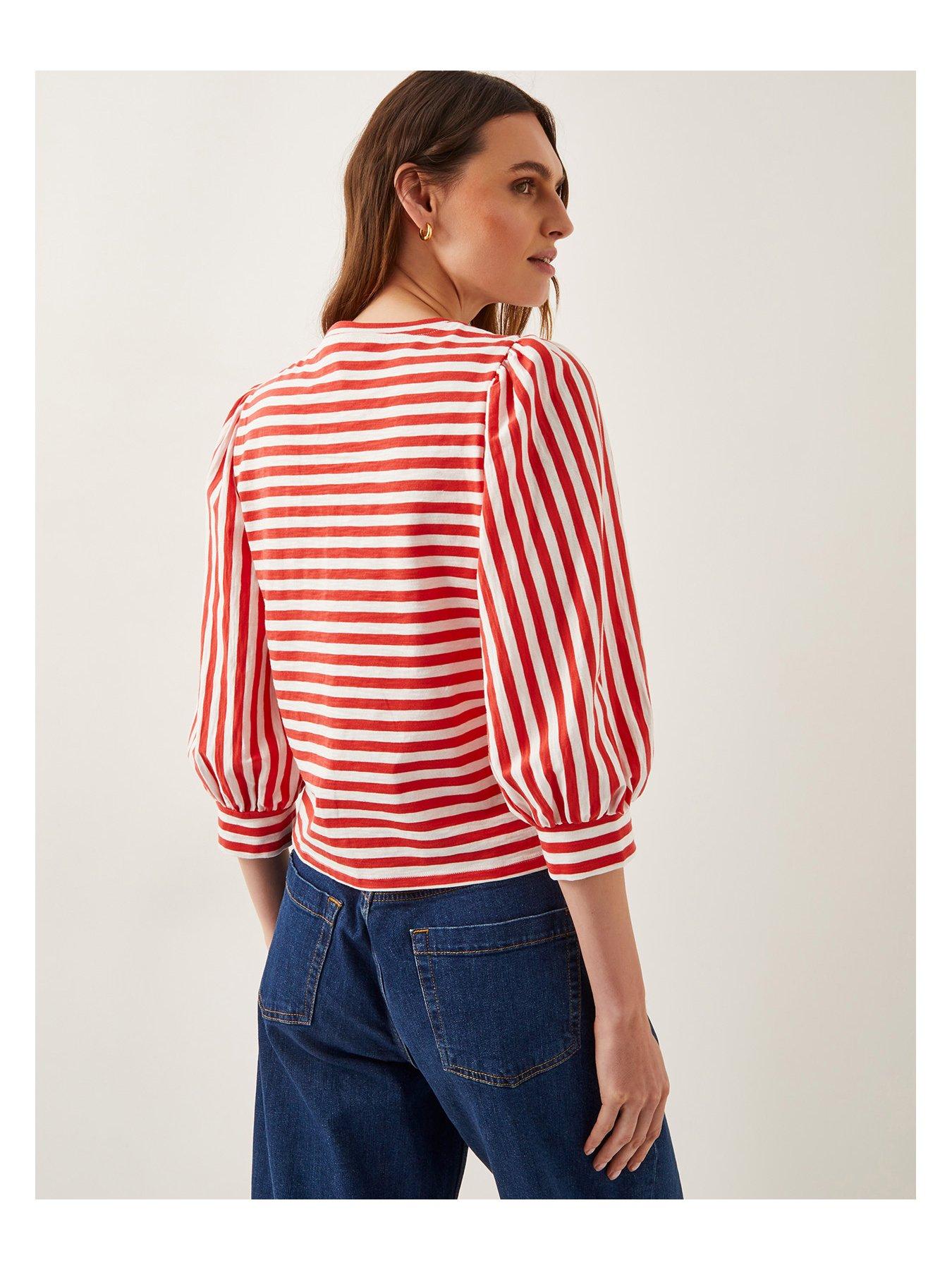 monsoon-sally-stripe-jersey-top-redstillFront