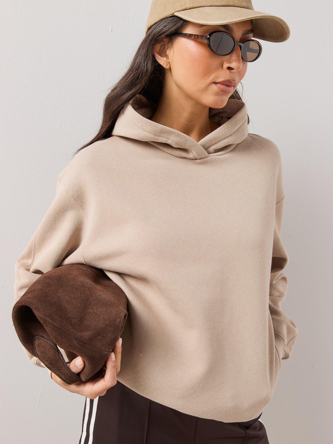 The Very Collection Relaxed Hoodie - Taupe