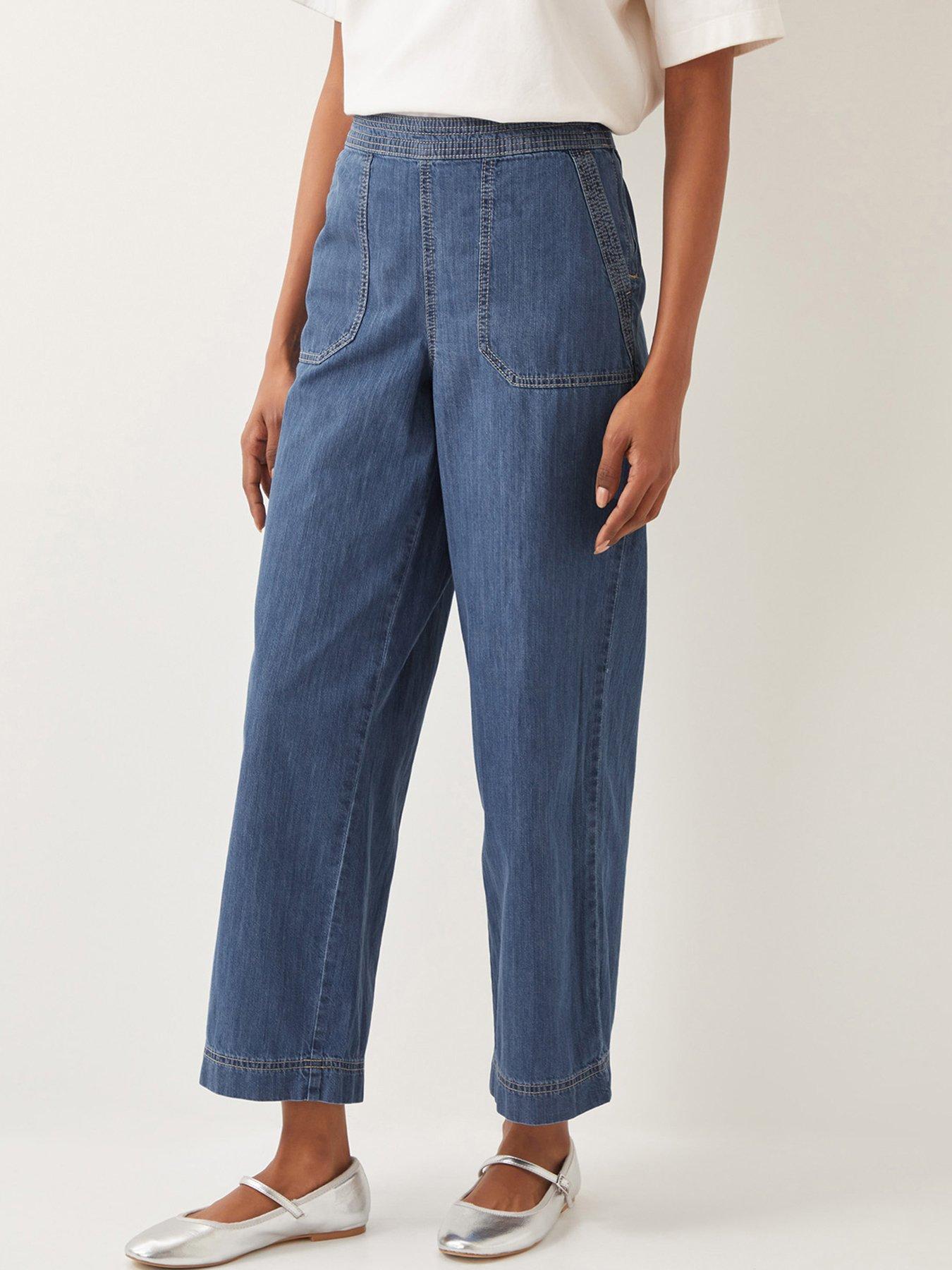 Image 1 of 5 of Monsoon Harper Jean Regular - Denim Blue