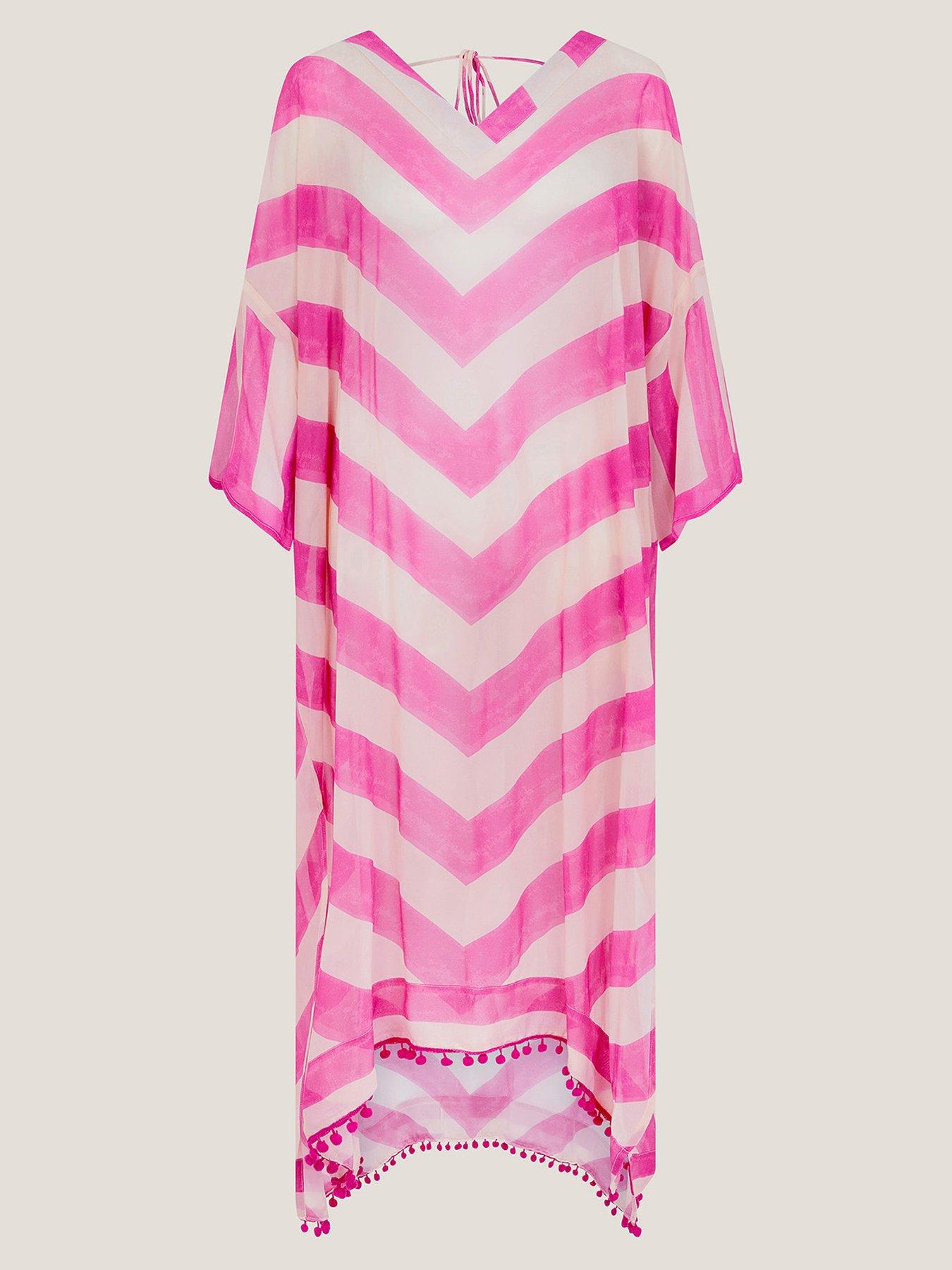 monsoon-sorcha-stripe-kaftan-pinkback