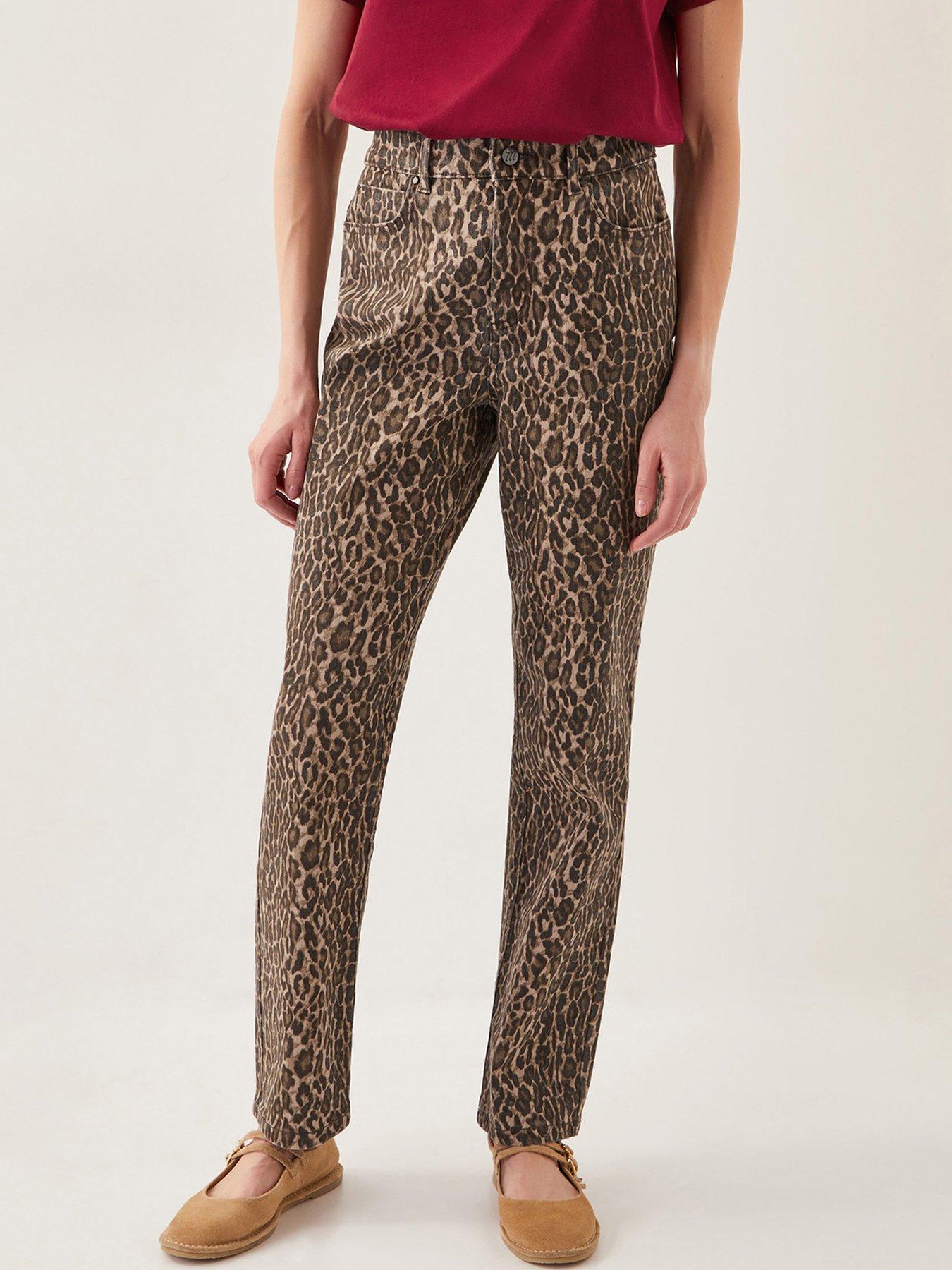undefined Annie Animal Jean - Brown