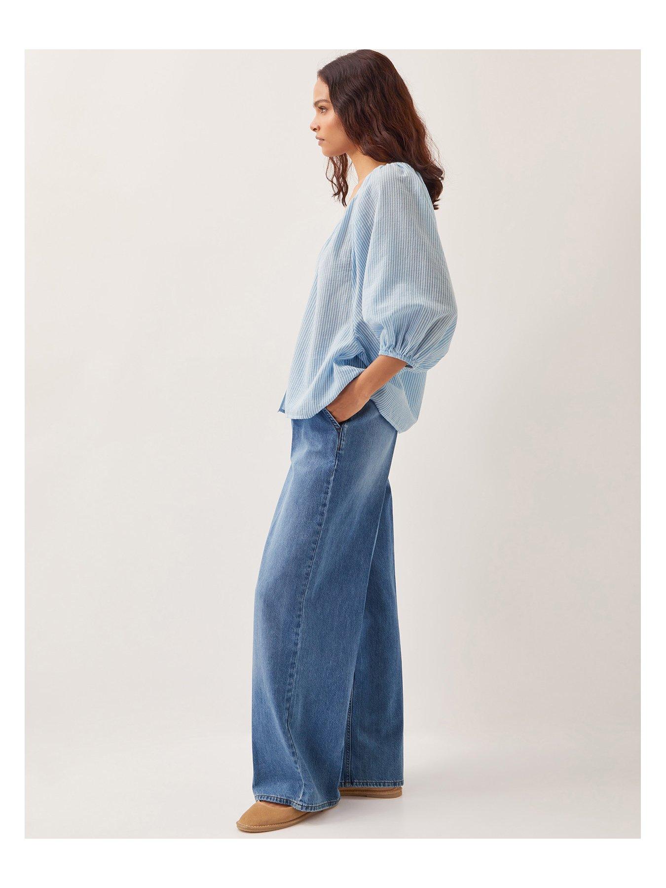 monsoon-avery-stripe-blouse-blueoutfit