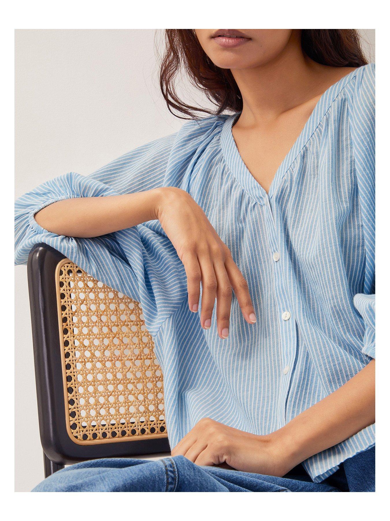 monsoon-avery-stripe-blouse-bluedetail