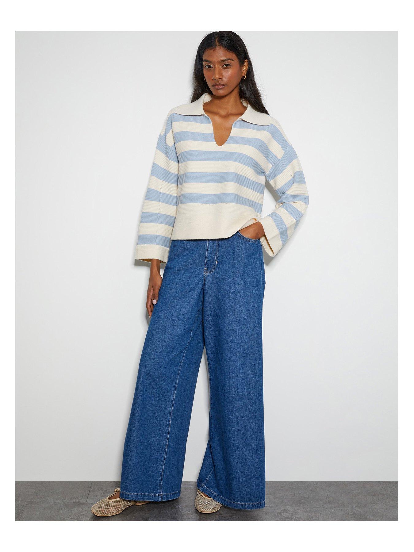 monsoon-shay-stripe-collar-jumper-blueoutfit